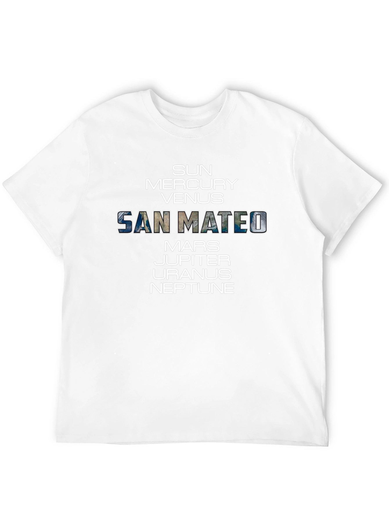 San Mateo Planets T-Shirt