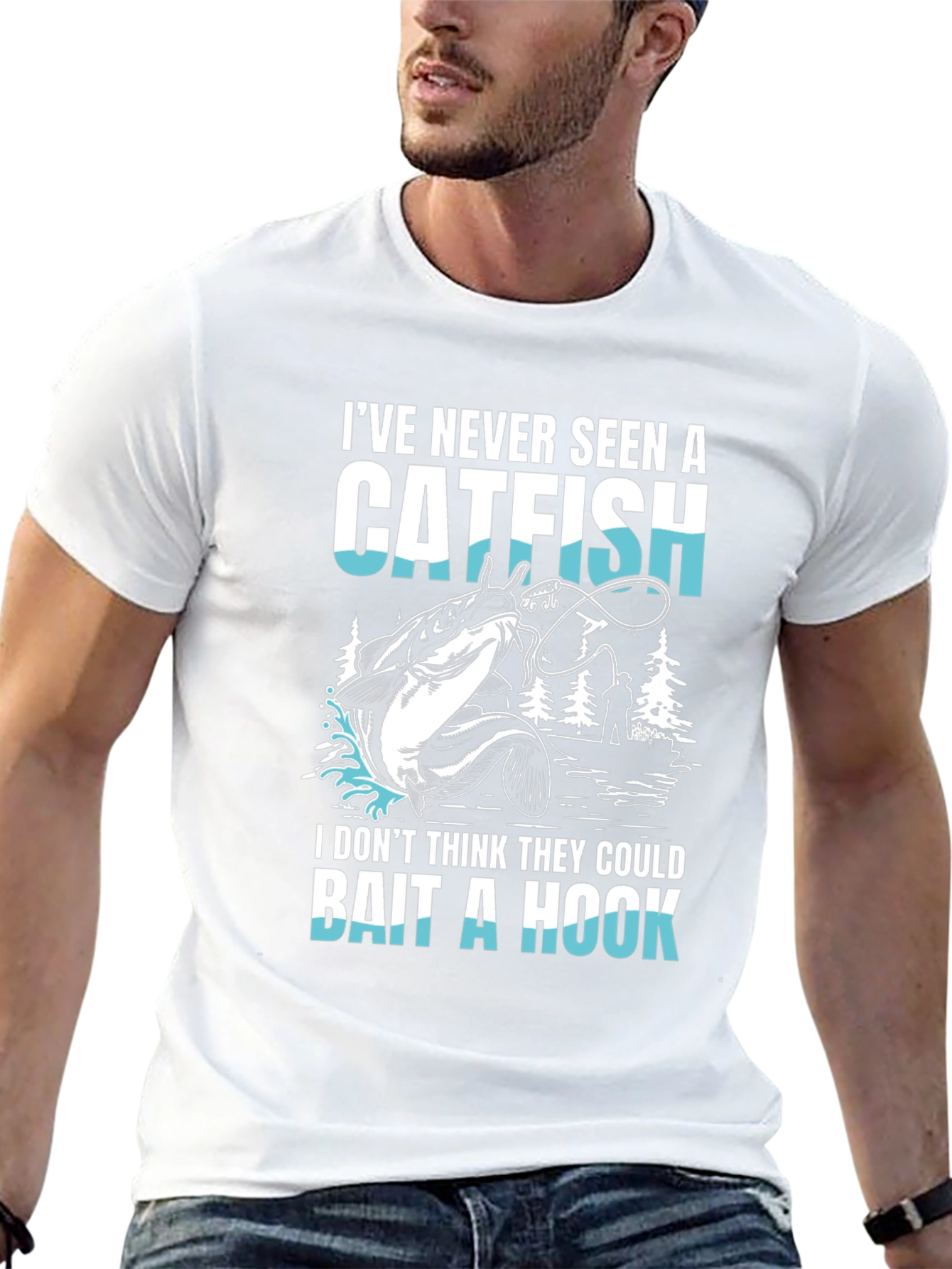Funny Catfish Fishing T-Shirt