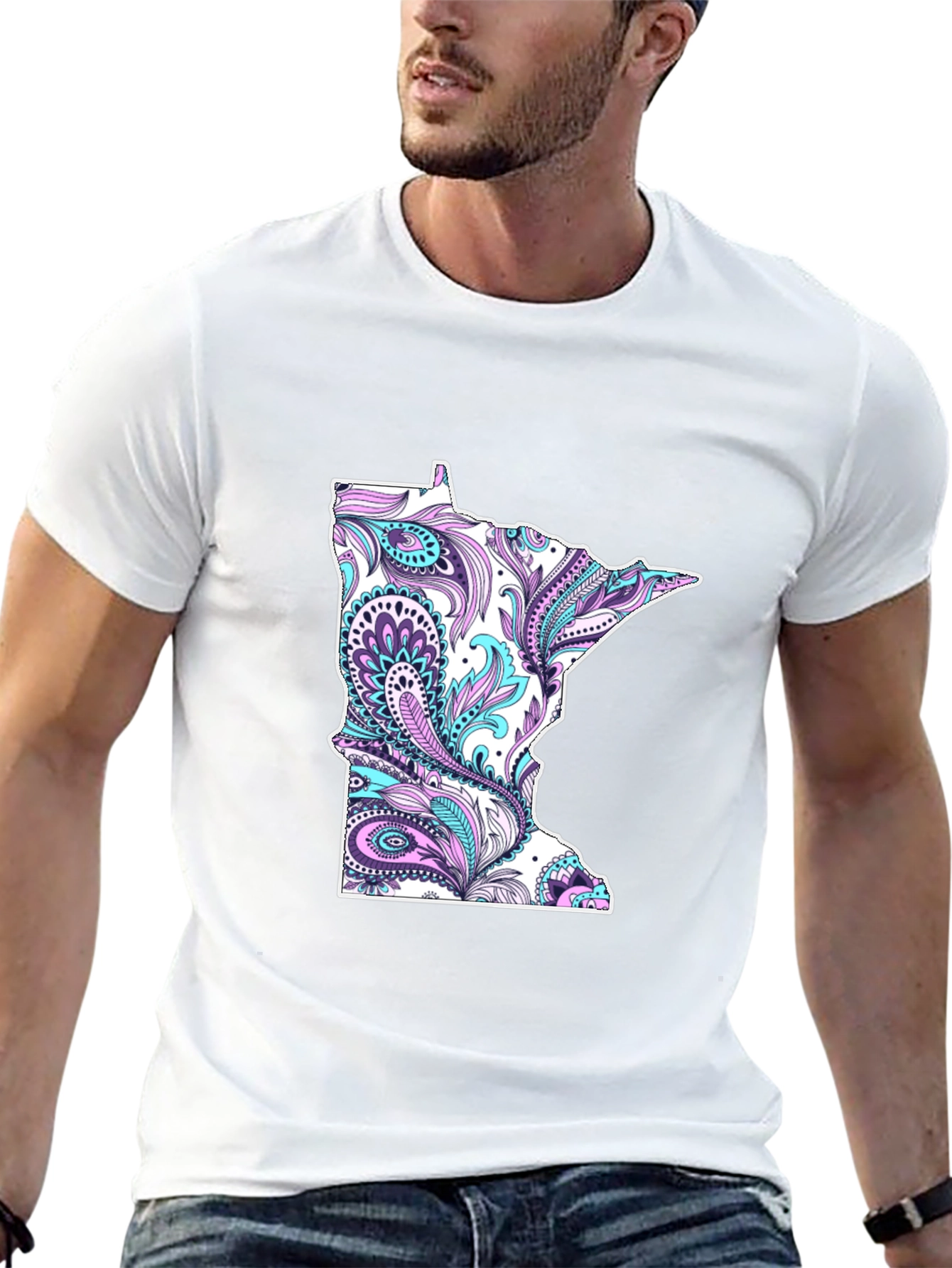 Minnesota Paisley State Pride T-Shirt