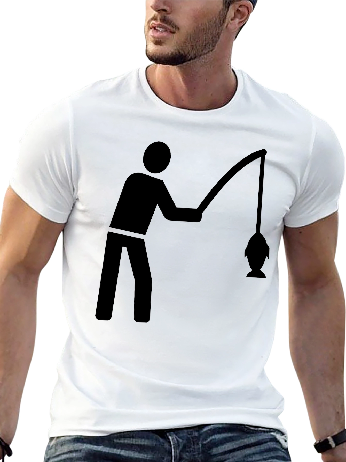Fisherman Graphic T-Shirt - Angling Tee