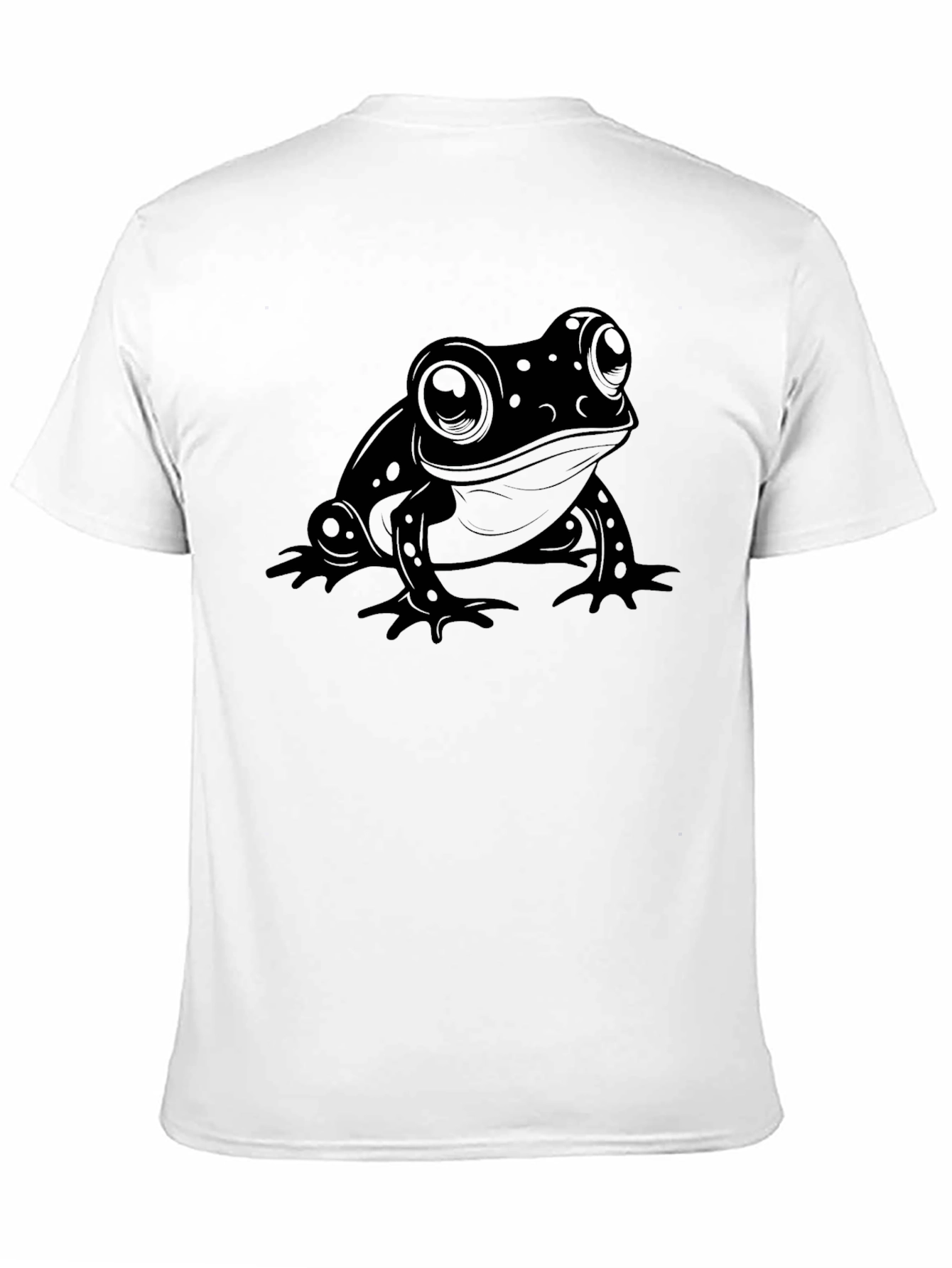 Frog Graphic Tee - Cool and Casual Black T-Shirt