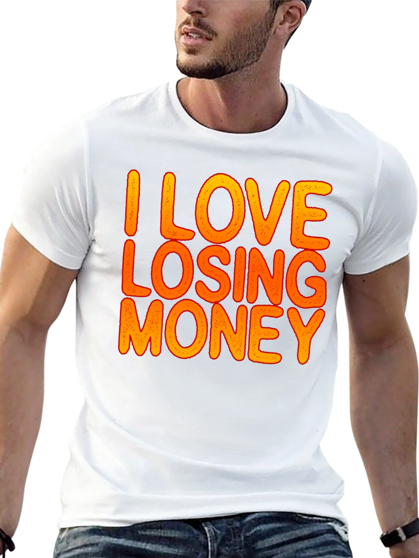 I Love Losing Money Graphic Tee