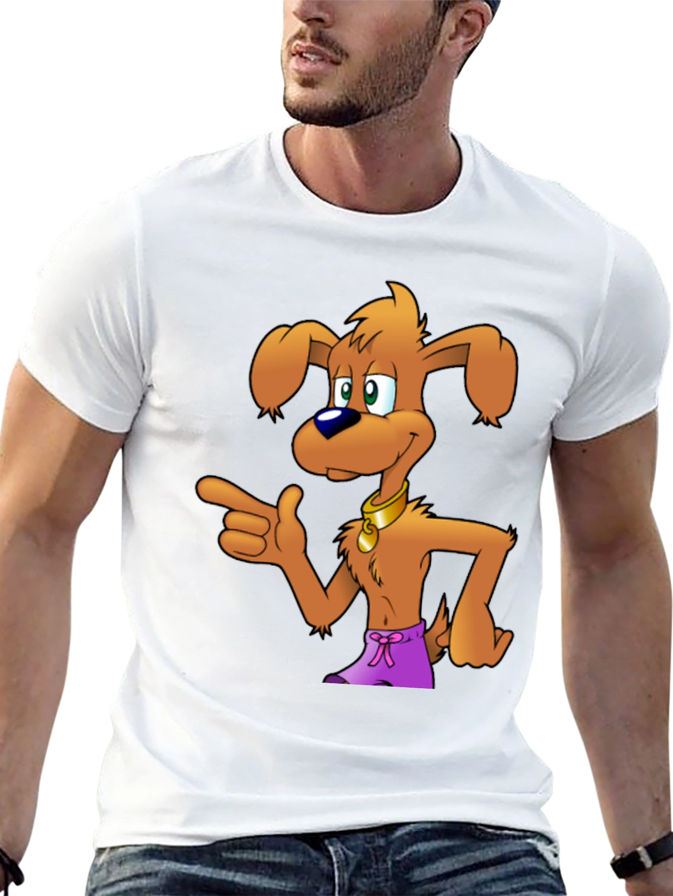 Cartoon Dog T-Shirt - Unique Design
