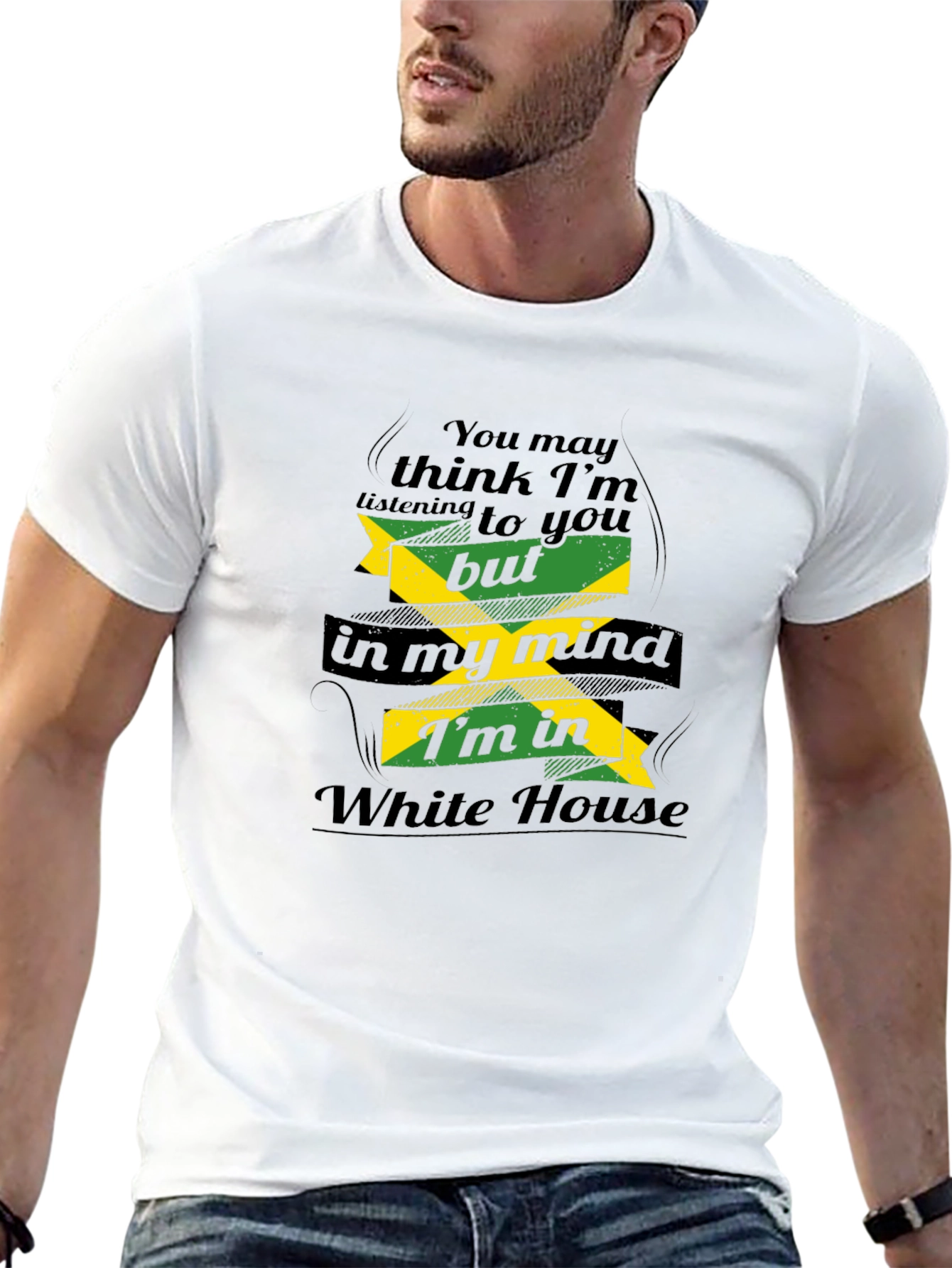 Jamaican Flag T-Shirt - White House