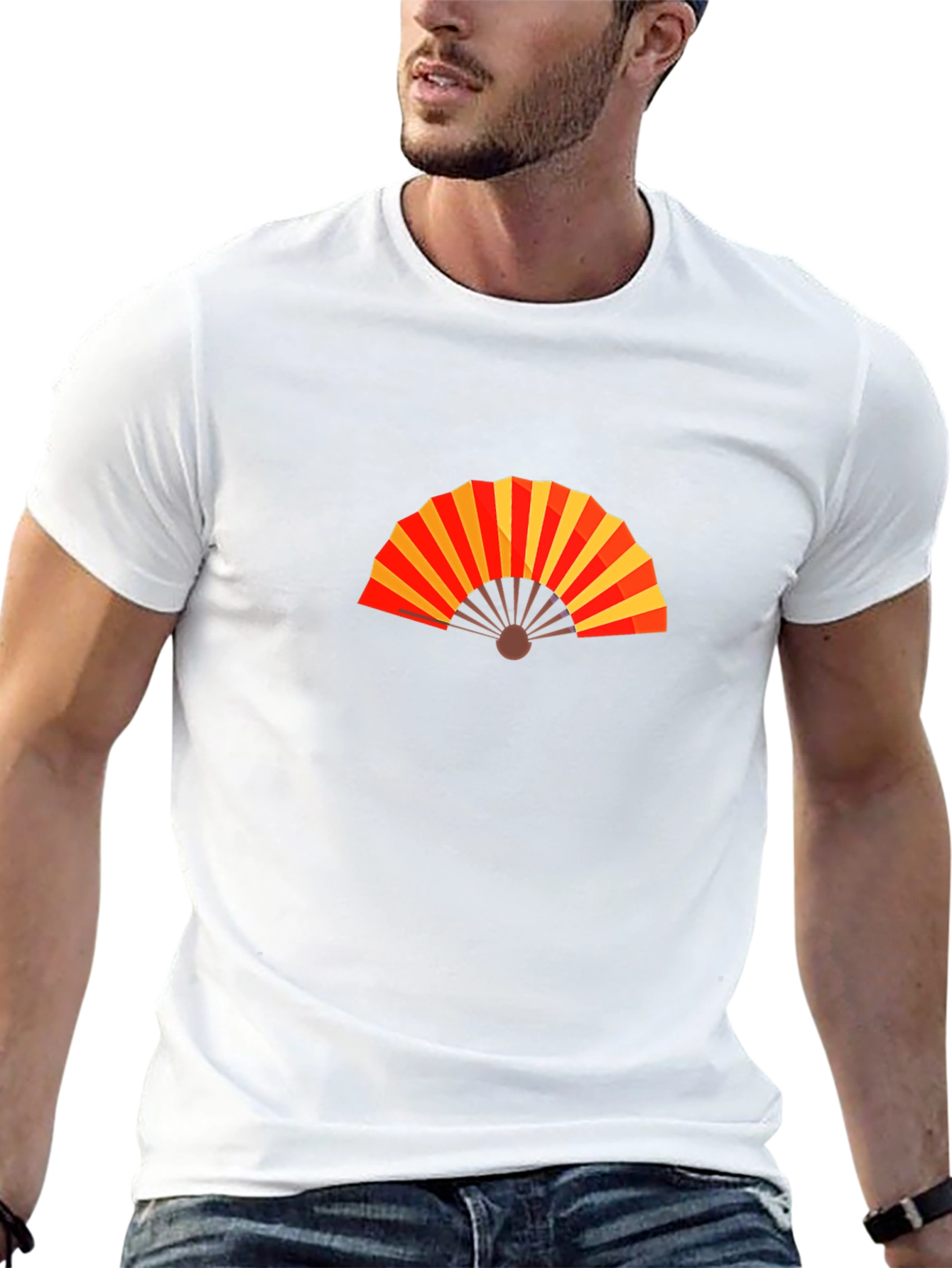 Fan Graphic Tee - Stylish Casual Wear