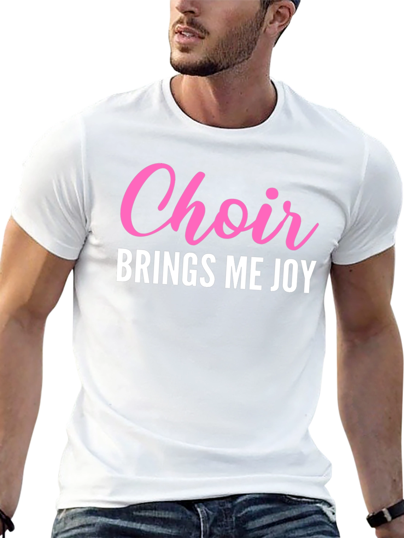Choir Brings Me Joy Black T-Shirt
