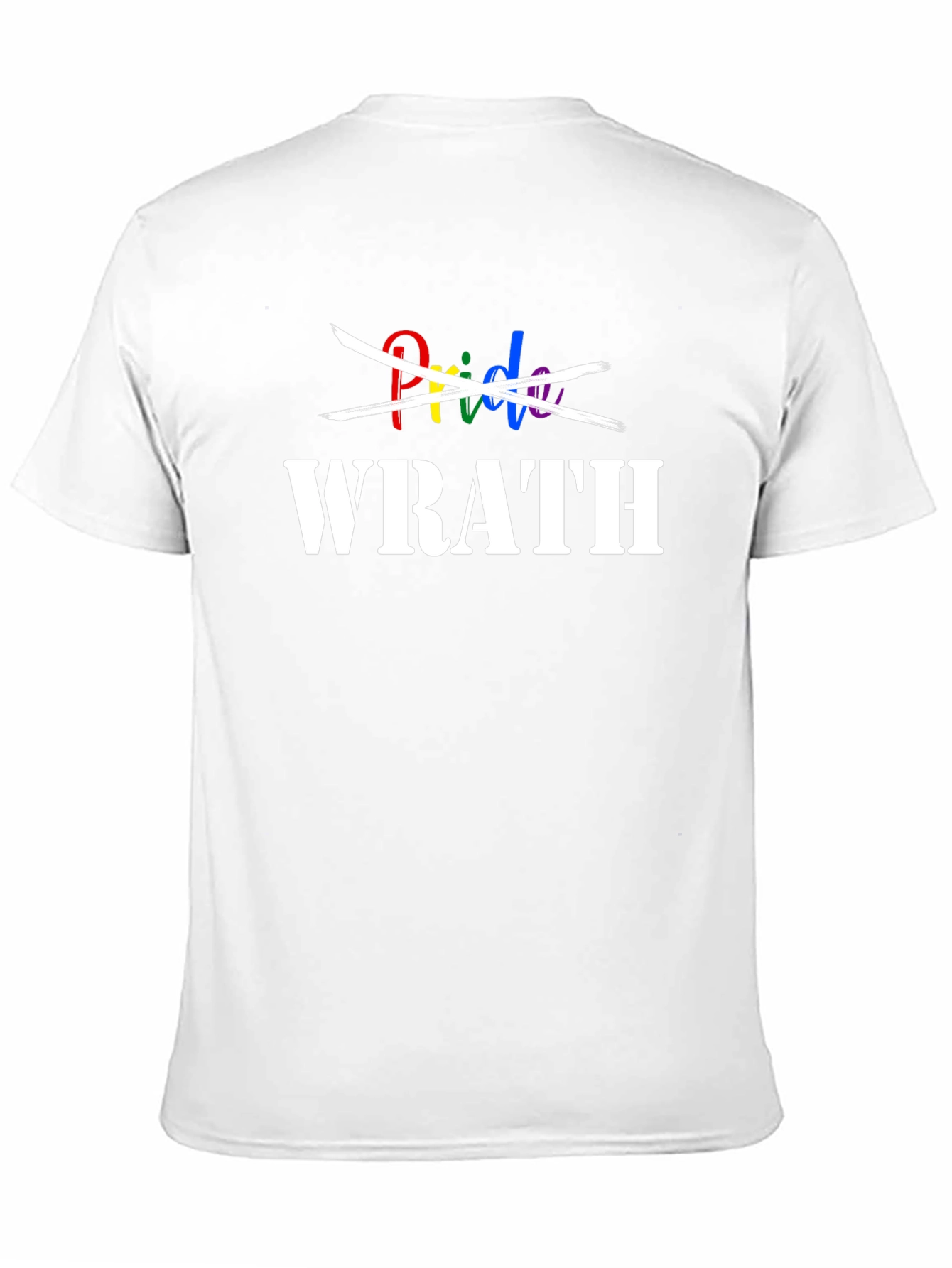 Pride Wrath Graphic Tee - Anti-Pride Statement T-Shirt