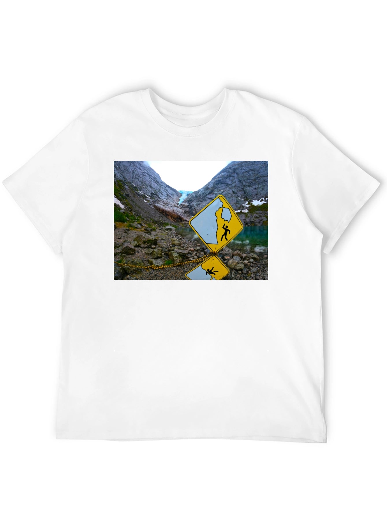 Warning Sign Graphic Tee