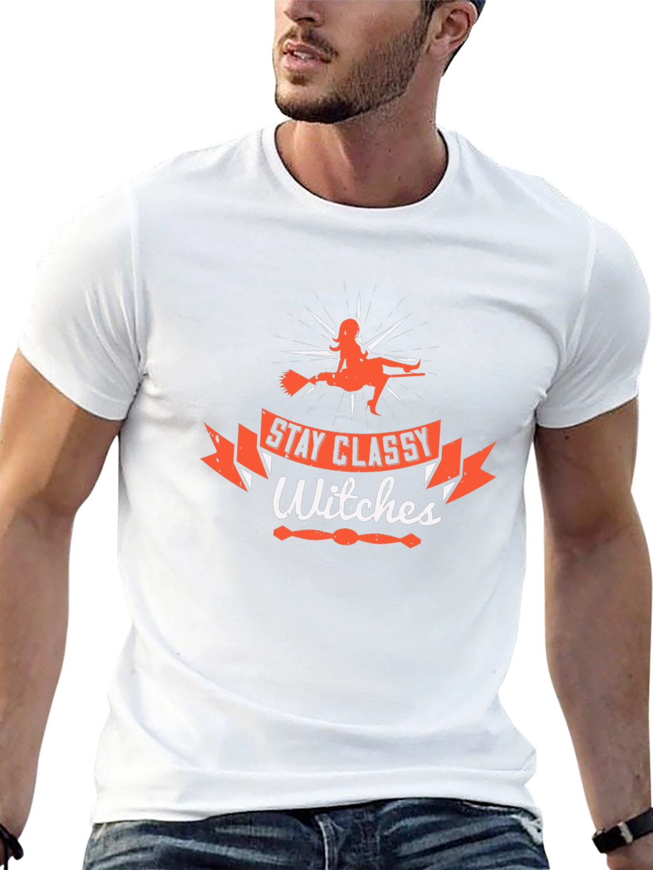 Stay Classy Witches Graphic Tee