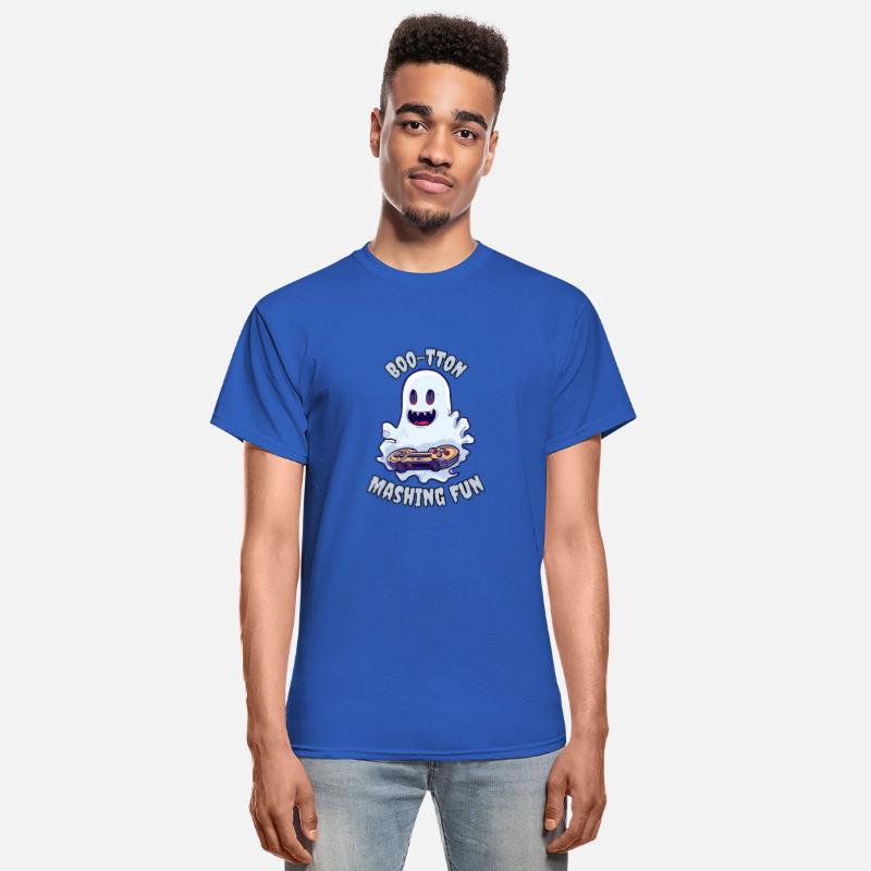 Spooky Gamer Ghost Halloween gamer