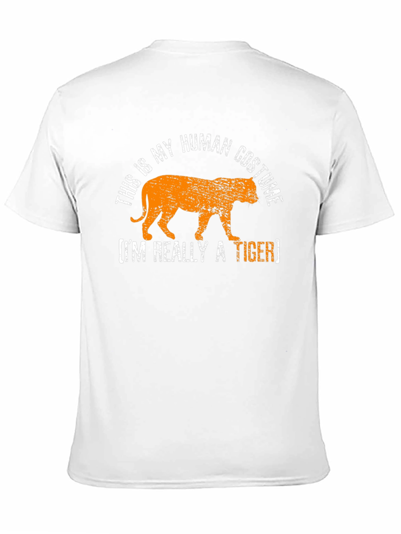 Human Costume Tiger Graphic T-Shirt