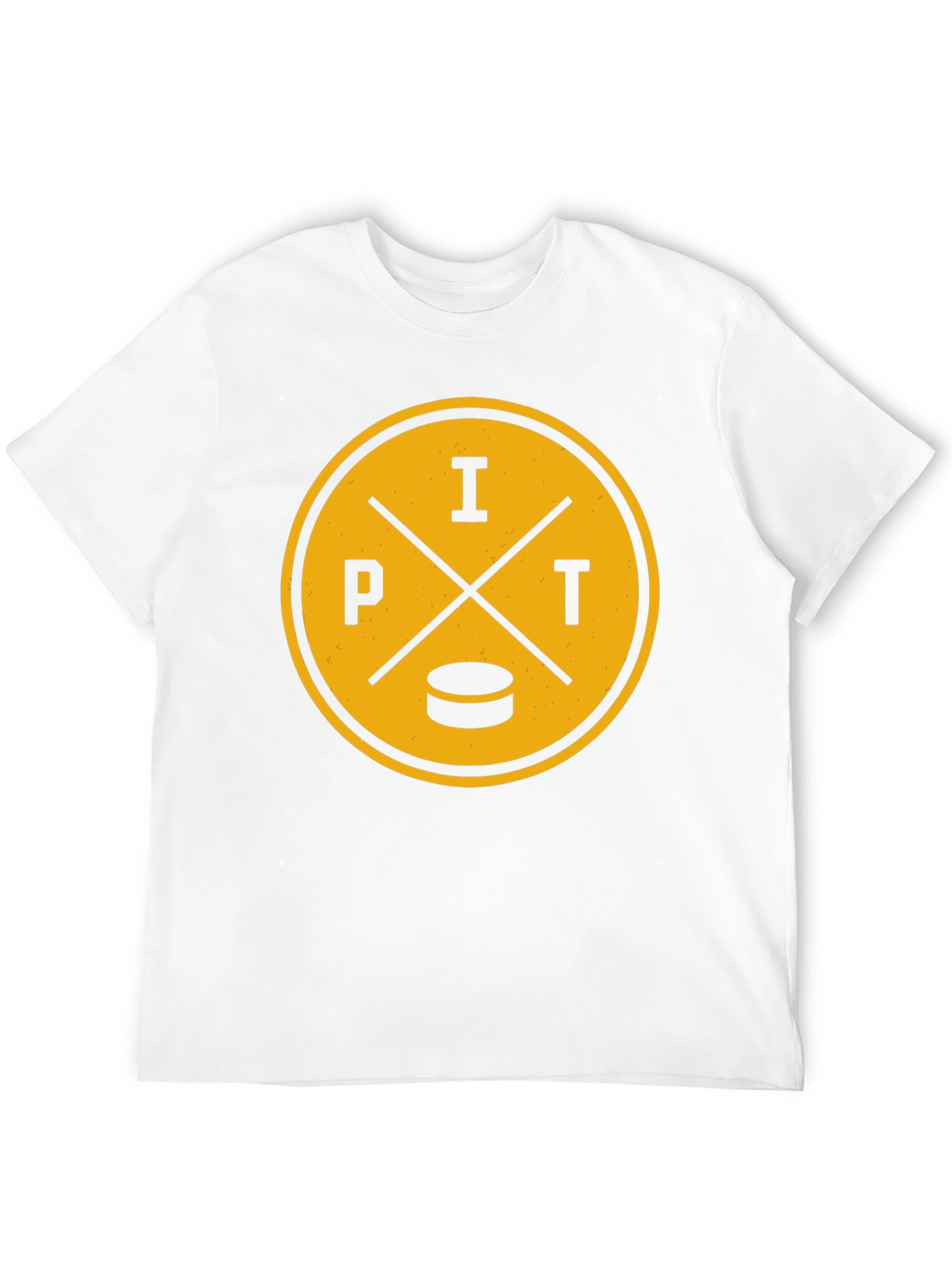 PIT Hockey Circle Graphic T-Shirt
