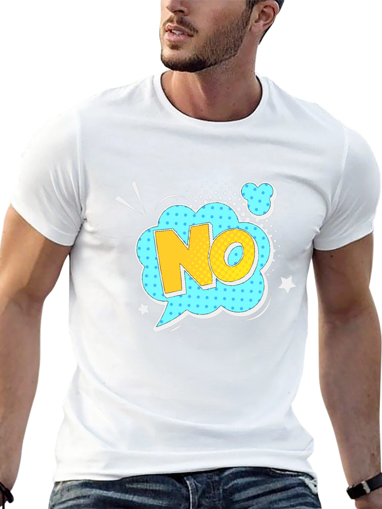 Funny NO Pop Art T-Shirt