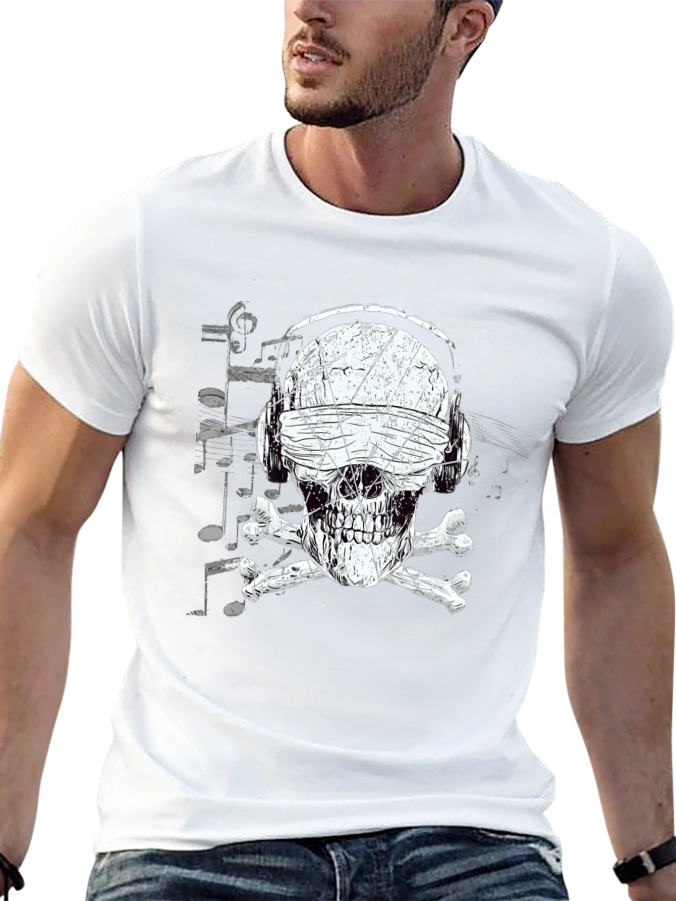Skull & Crossbones Music T-Shirt