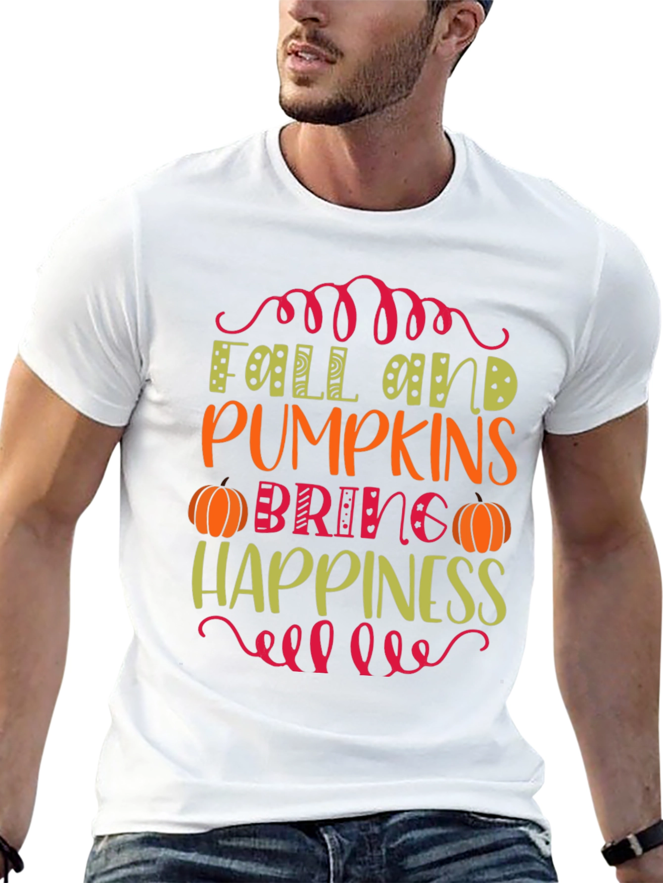 Fall and Pumpkins Graphic Tee