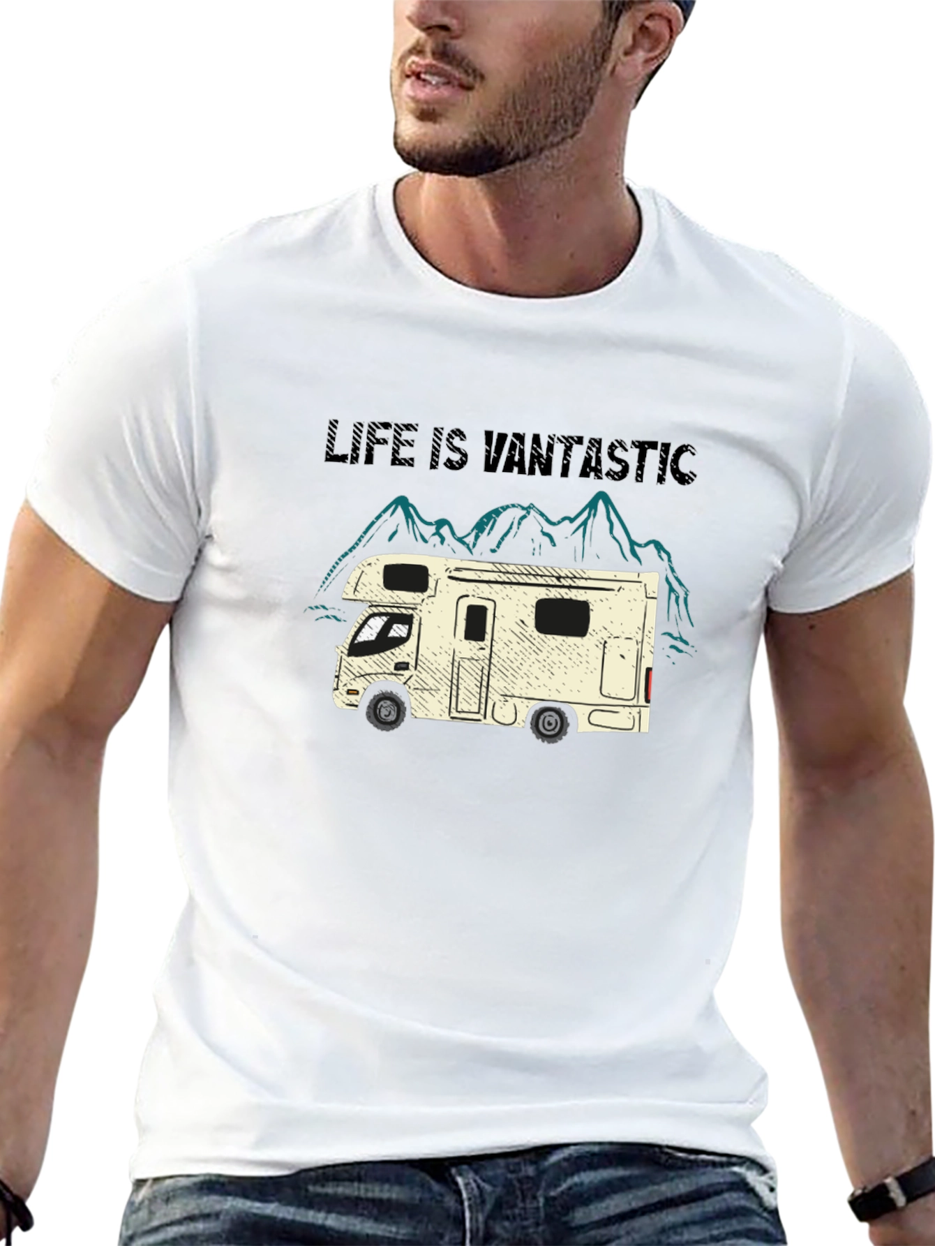 Life Is Vantastic Tee - Camping RV T-Shirt
