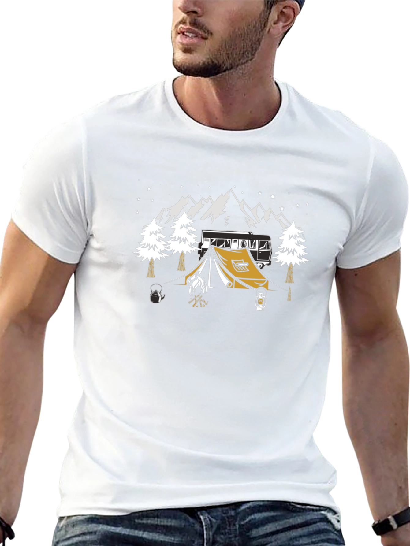 Camping Adventure Graphic Tee