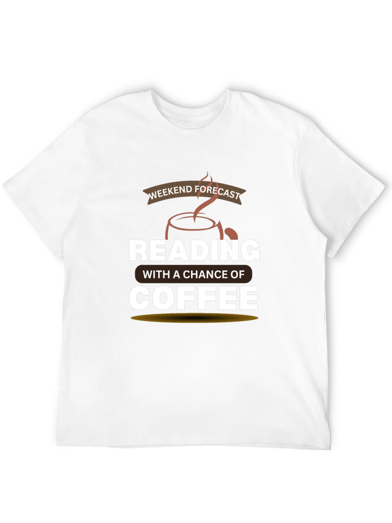 Reading & Coffee T-Shirt - Weekend Forecast