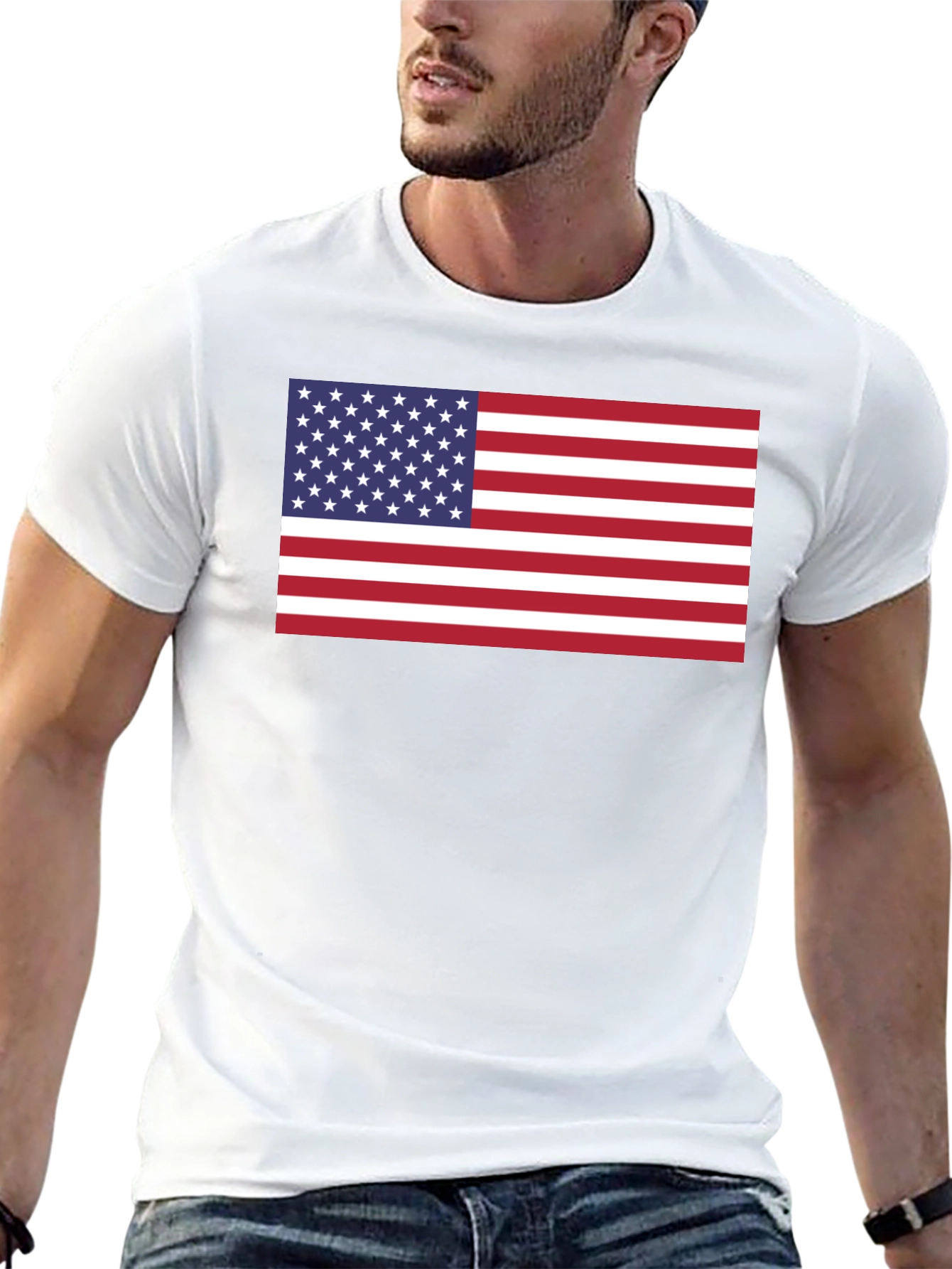 American Flag T-Shirt - Patriotic Pride
