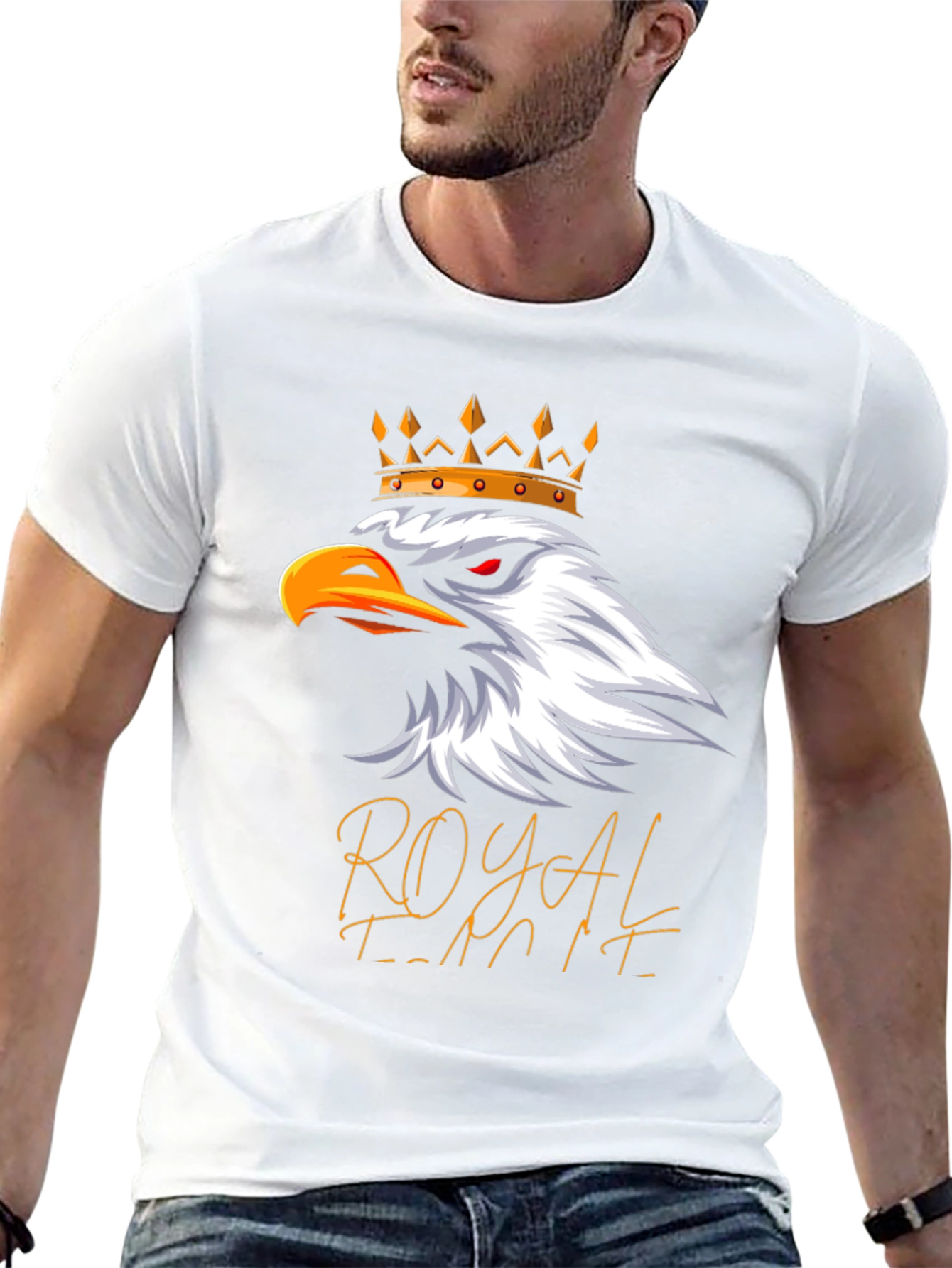 Royal Eagle T-Shirt - Premium Graphic Tee