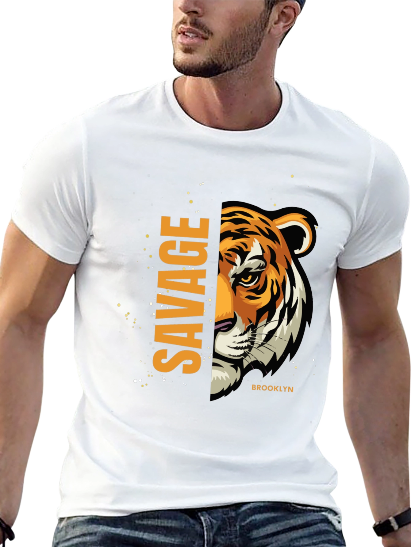 Savage Tiger Graphic Tee - Brooklyn Edition
