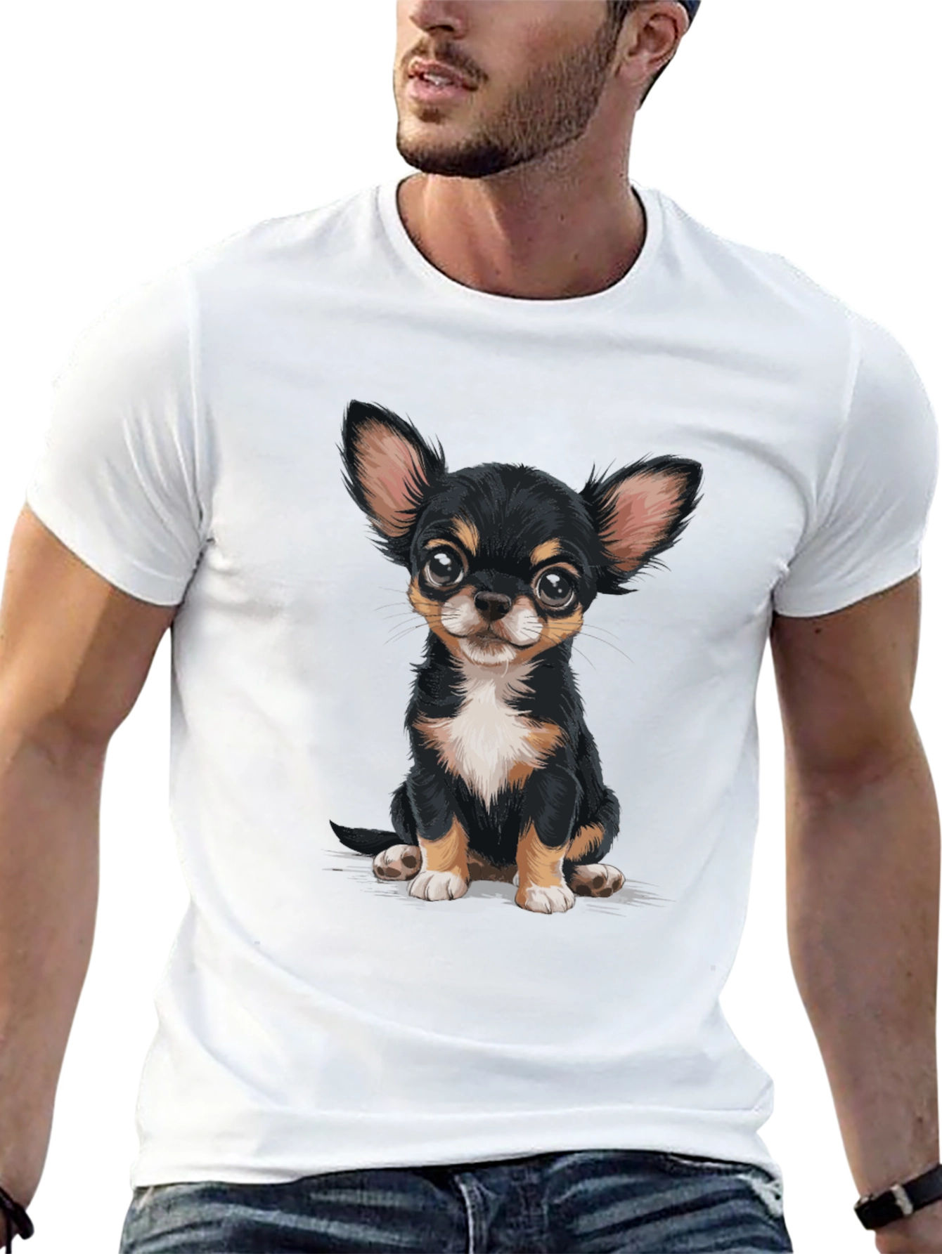Chihuahua Graphic Tee - Cute Dog Lover Shirt