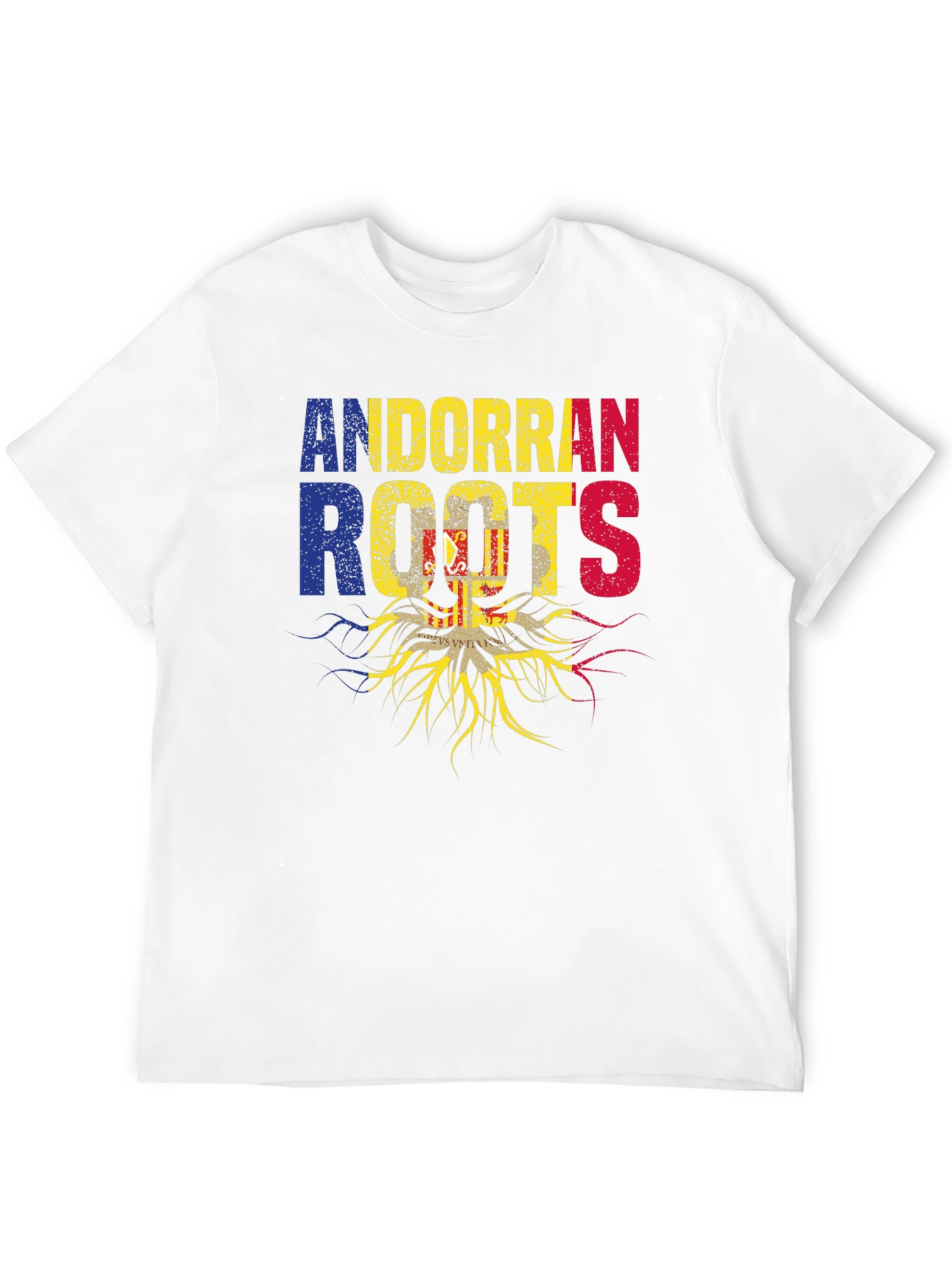 Andorran Roots T-Shirt - Andorra Flag Pride