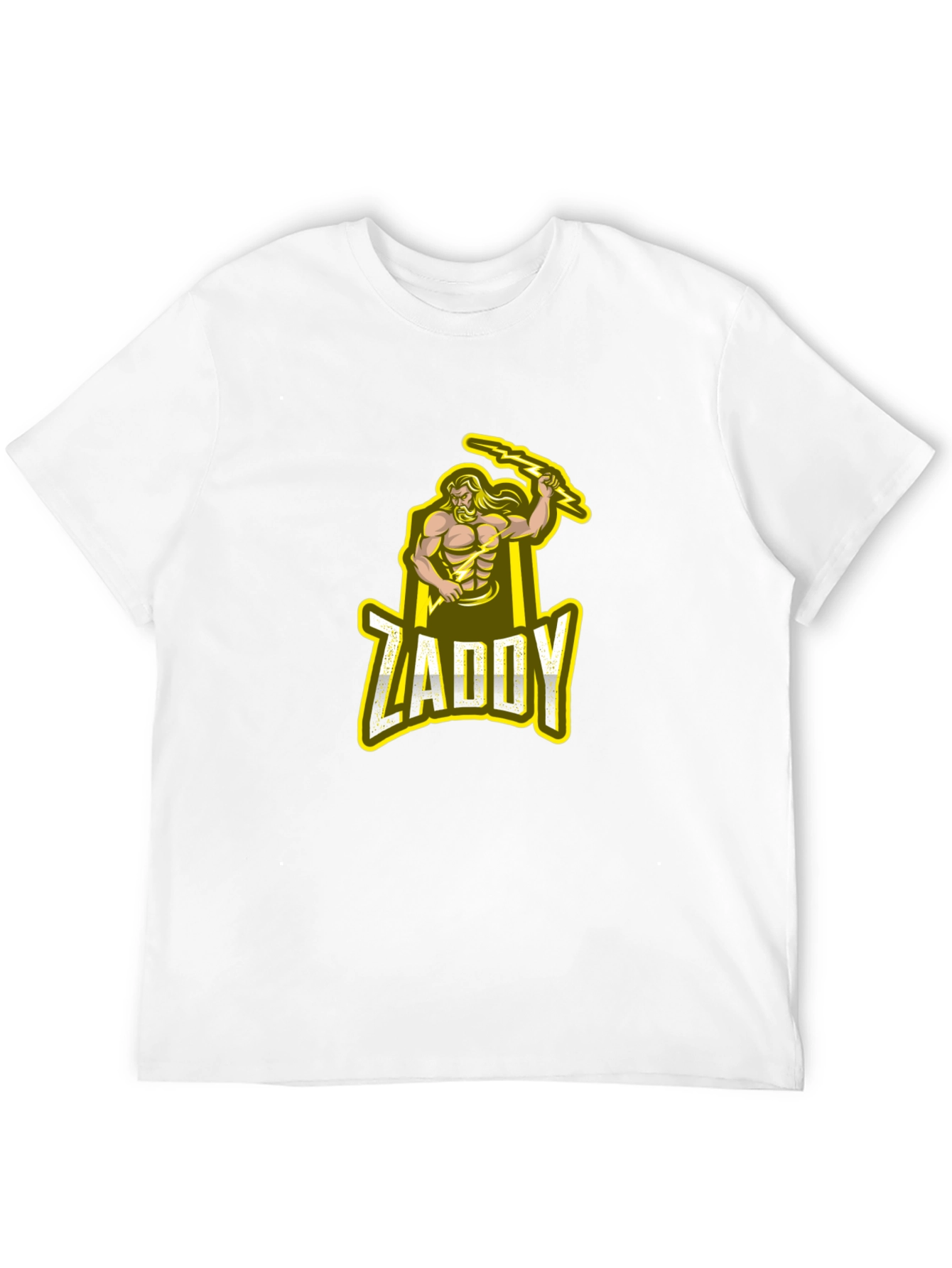 Zaddy T-Shirt - Black Cotton Tee with Graphic Print