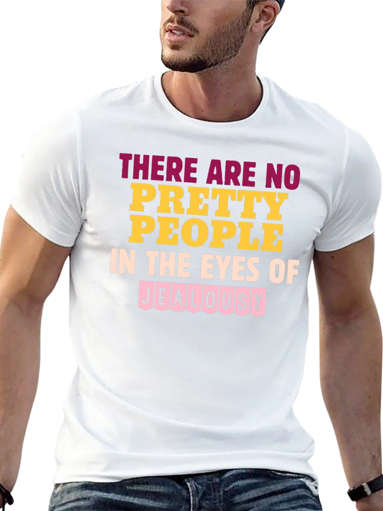 Jealousy Graphic Tee - Unique Statement Shirt