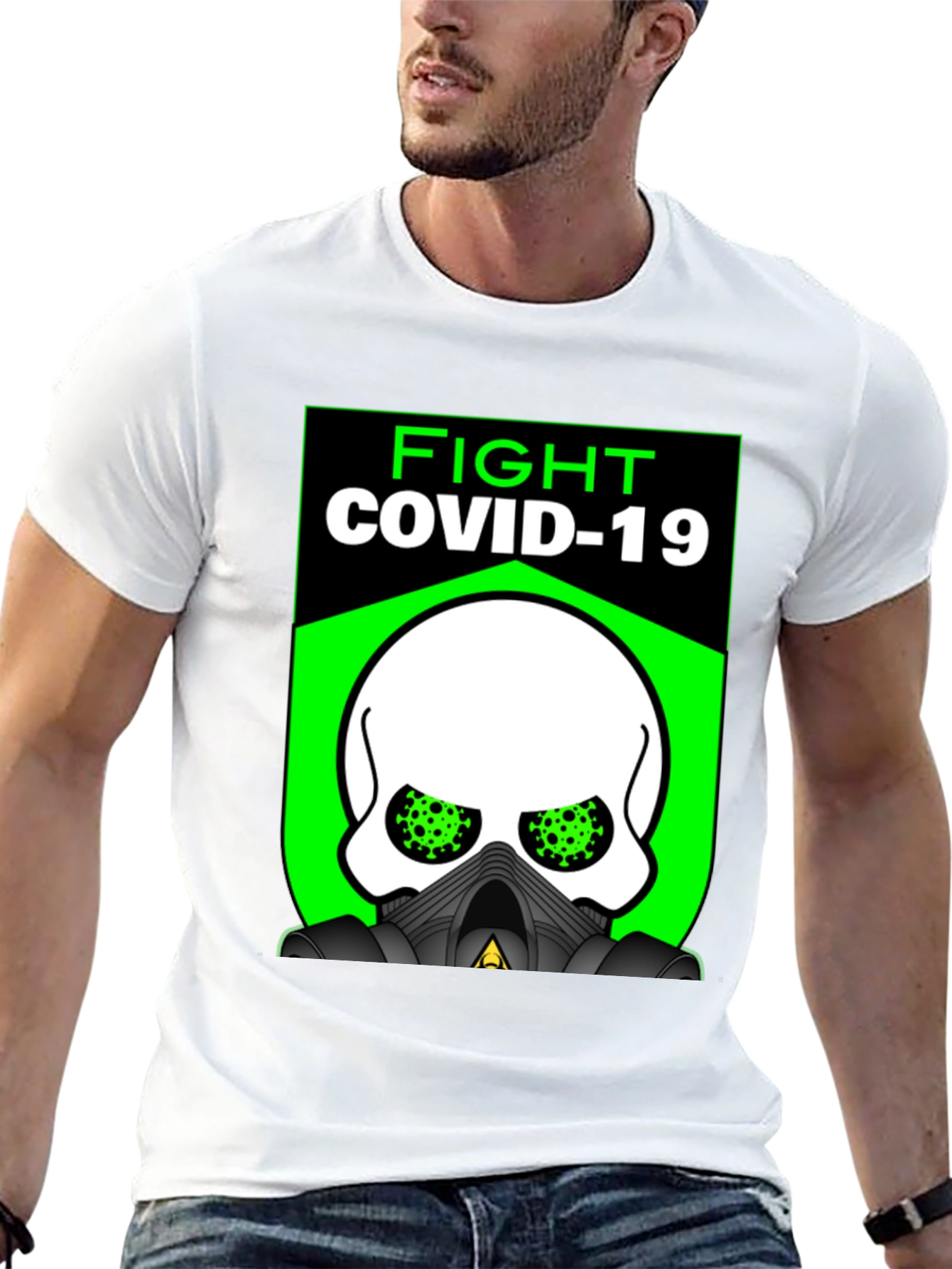 Fight COVID-19 Graphic T-Shirt
