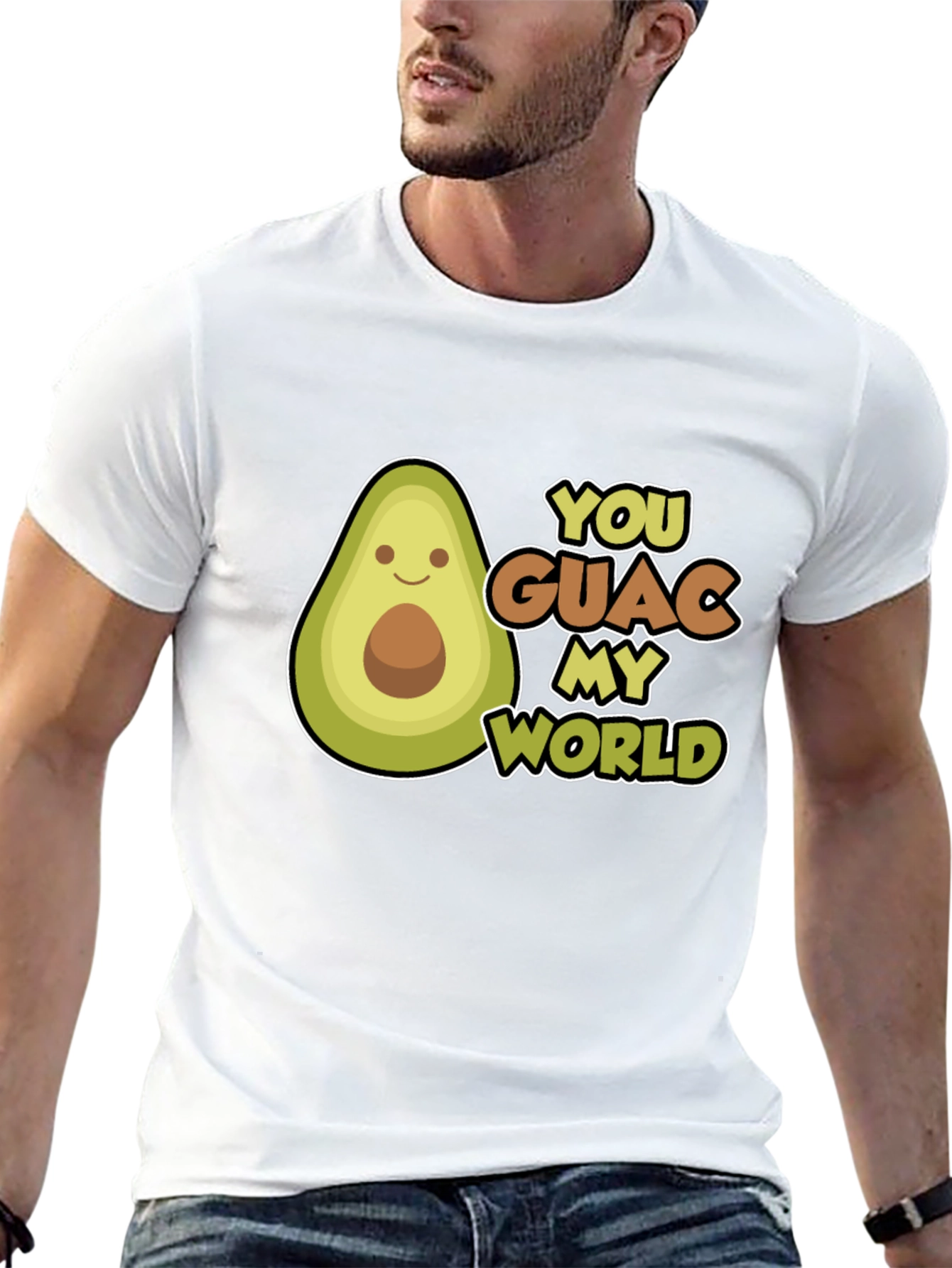 You Guac My World Funny Avocado T-Shirt