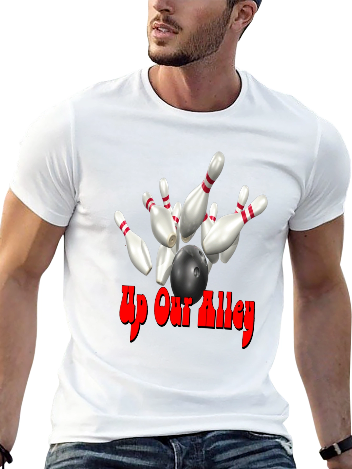 Up Our Alley Bowling T-Shirt