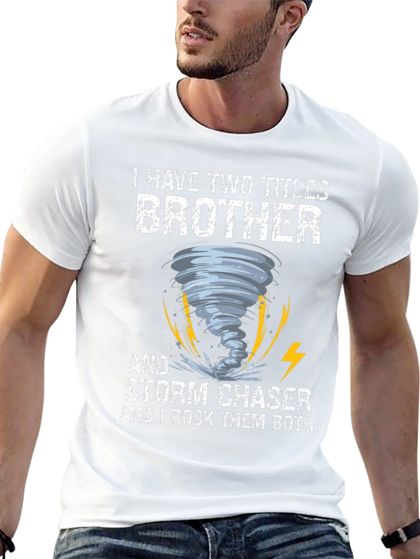 Brother Storm Chaser Graphic T-Shirt