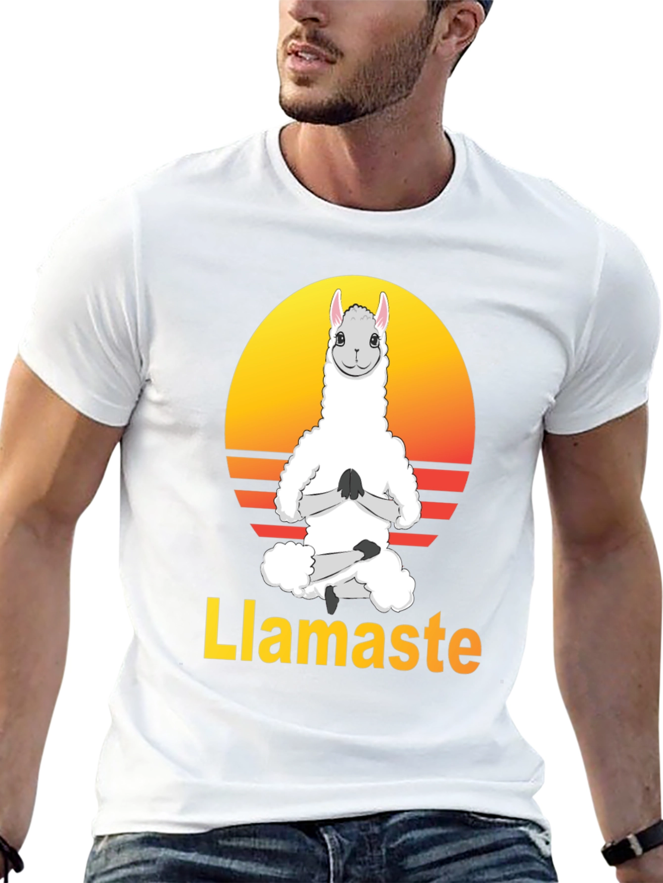 Llamaste T-Shirt - Yoga Llama Tee