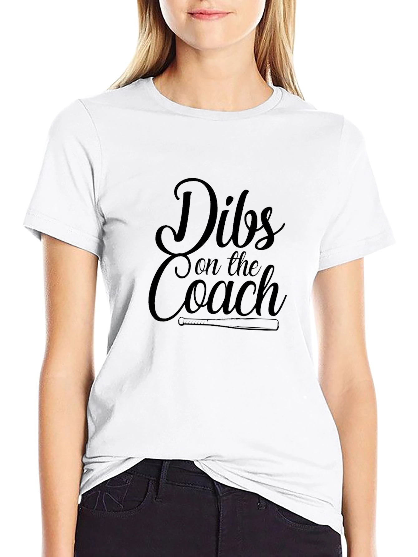Dibs on the Coach Tee - Baseball Fan Shirt