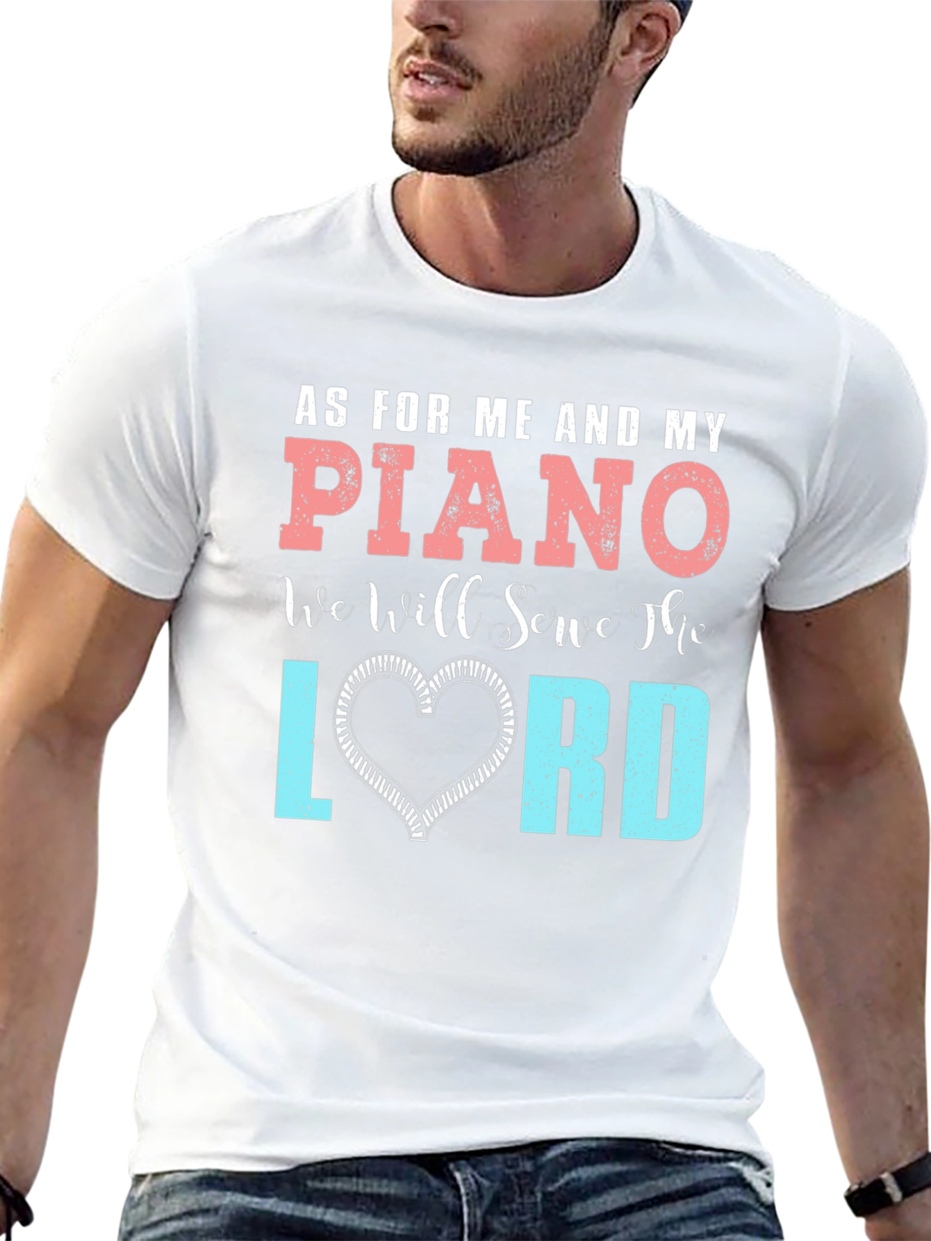 Piano Lord T-Shirt: Serve the Lord