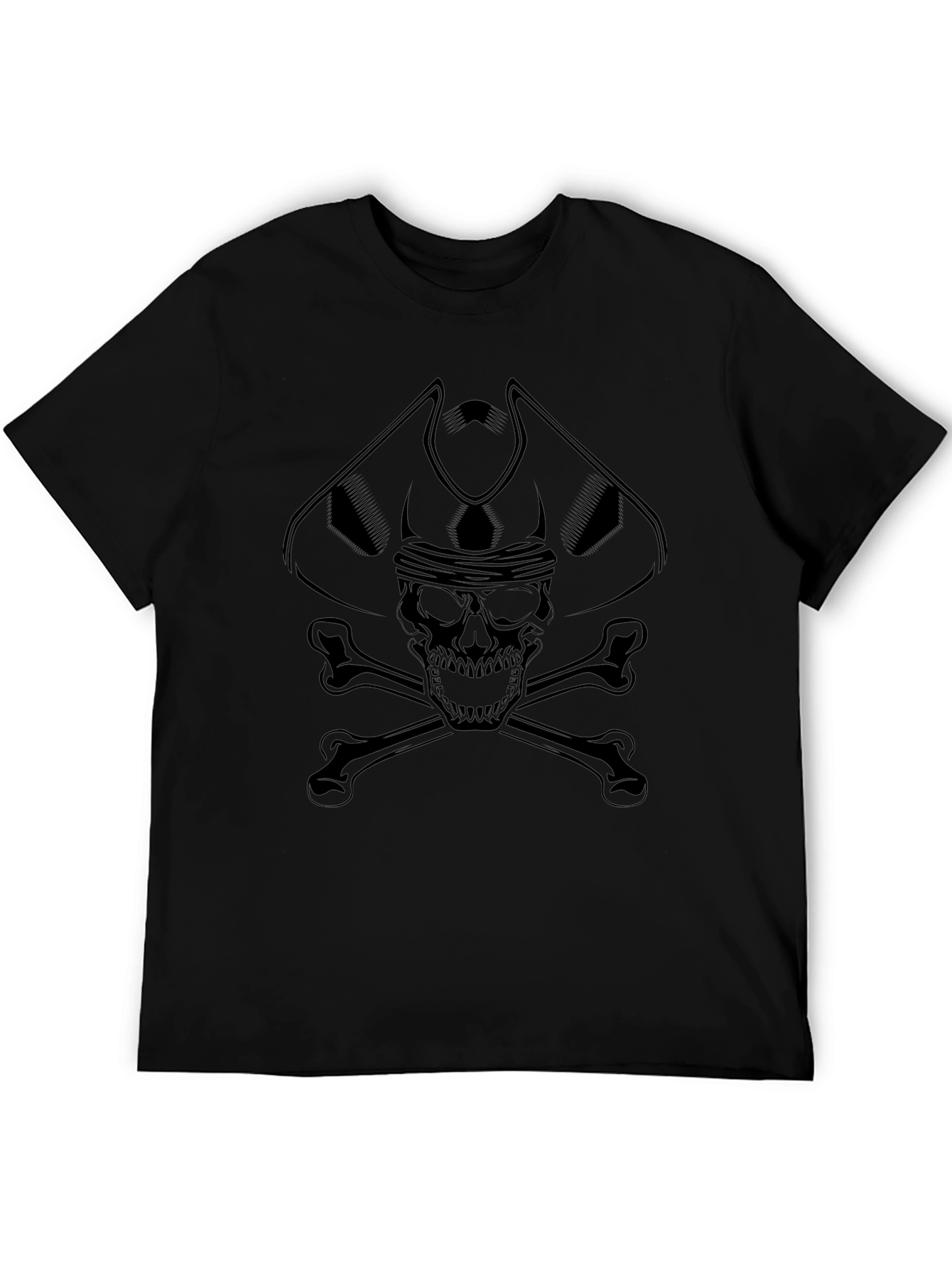 Pirate Skull & Crossbones Graphic T-Shirt