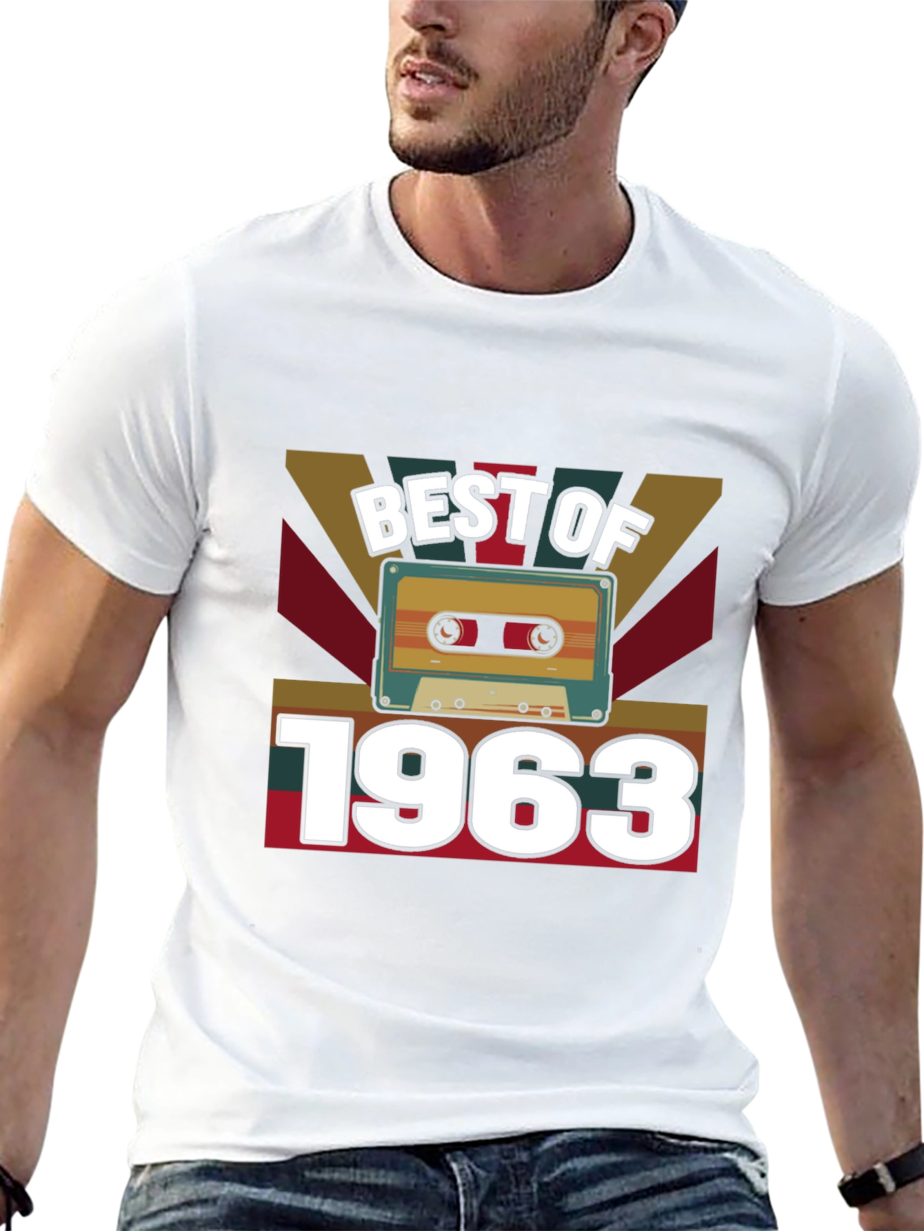 Best of 1963 Cassette Tape Graphic T-Shirt