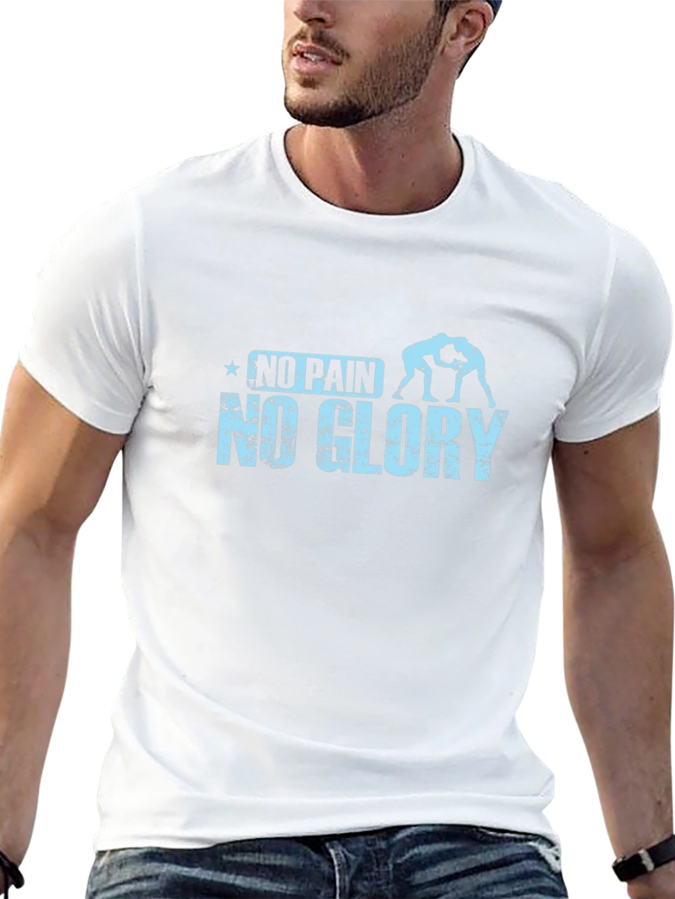 No Pain No Glory Wrestling T-Shirt
