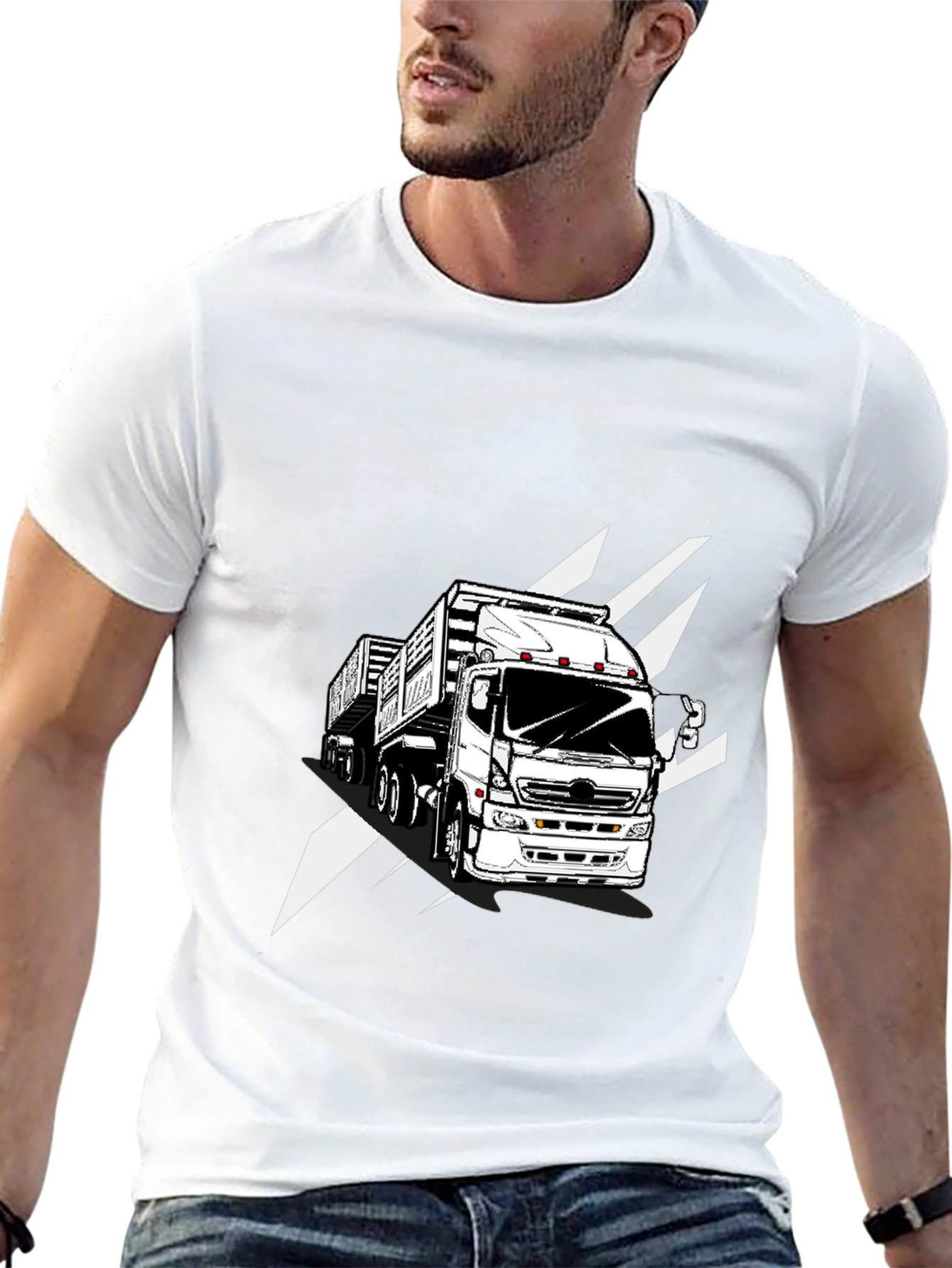 Truck Graphic Tee - Black