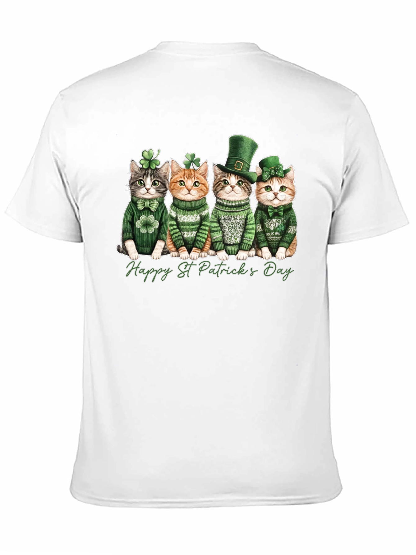 St. Patricks Day Cats T-Shirt