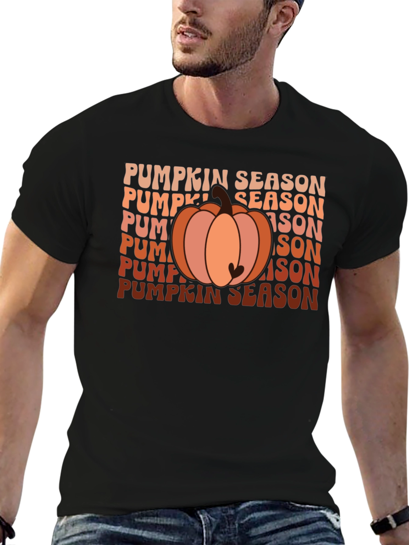 Pumpkin Season Graphic Tee - Fall Vibes