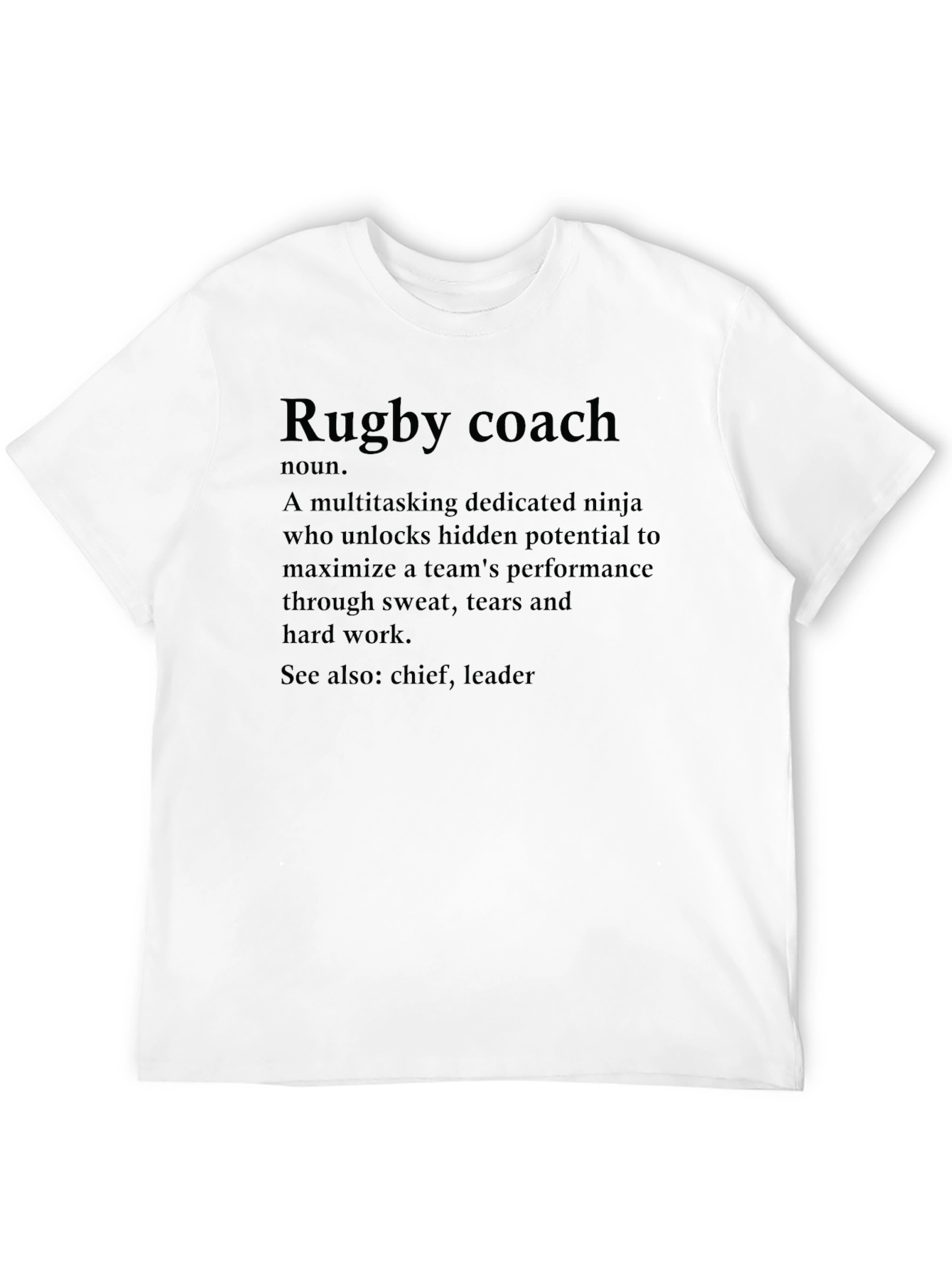 Rugby Coach Definition T-Shirt