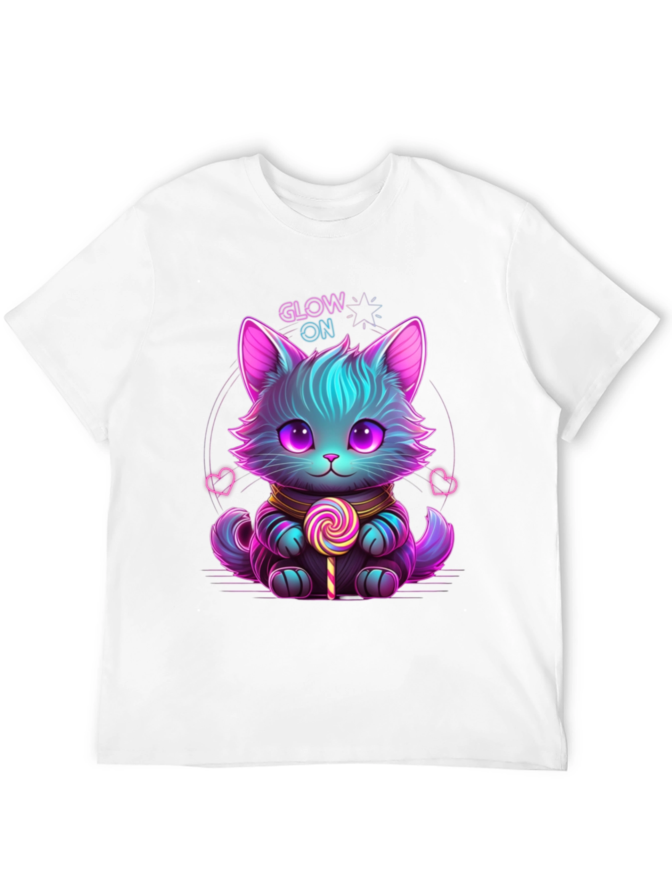 Neon Cat T-Shirt - Glow On!