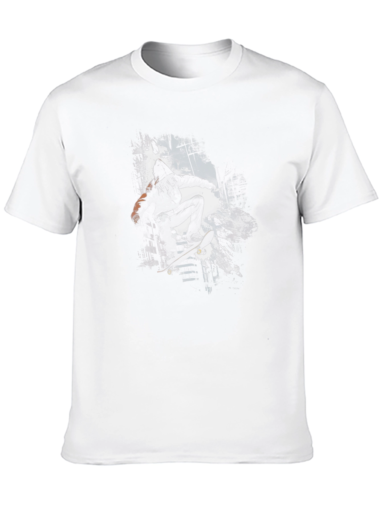 Skateboarder Graphic Tee - Urban Style