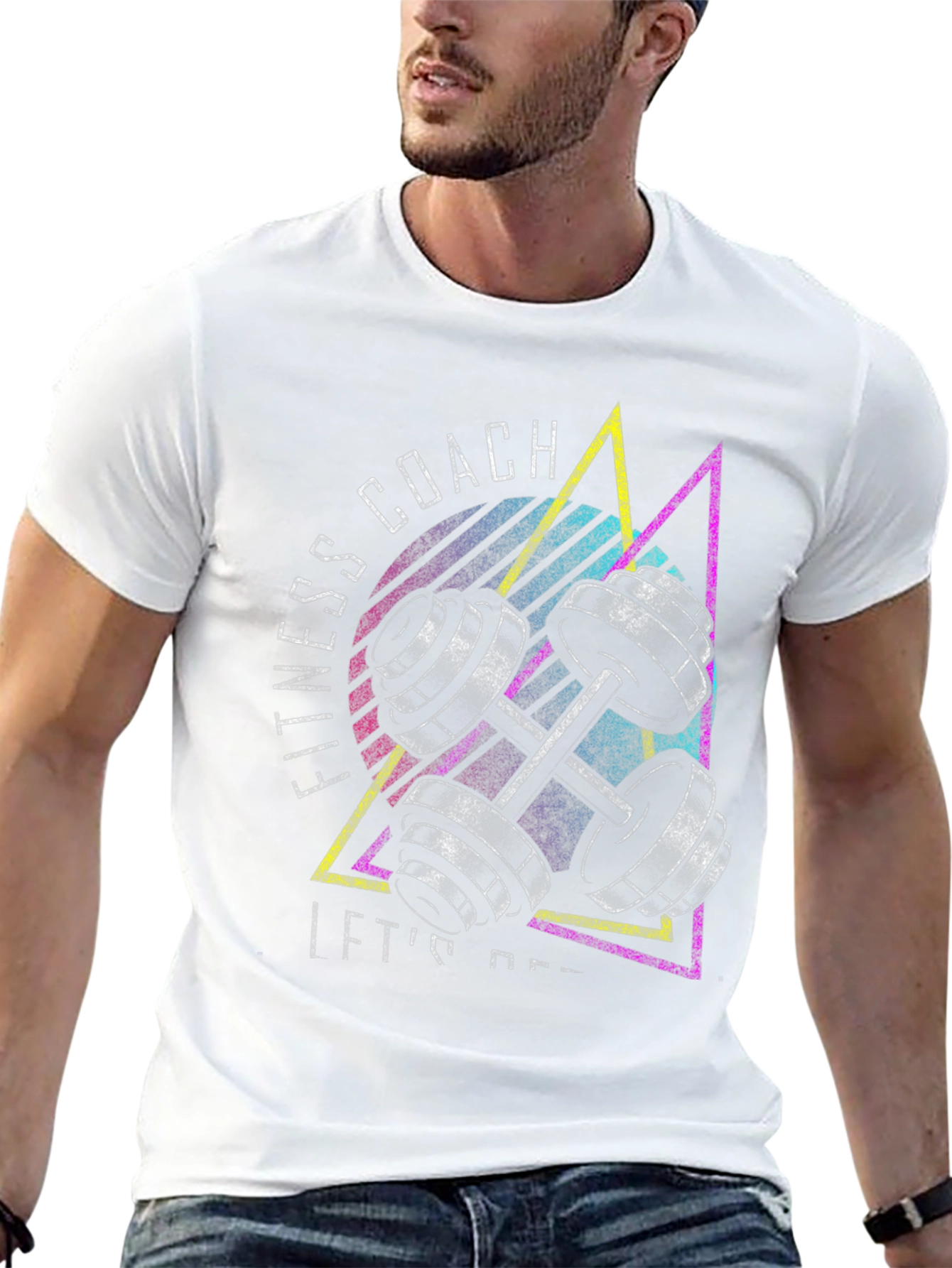 Retro Fitness Coach T-Shirt