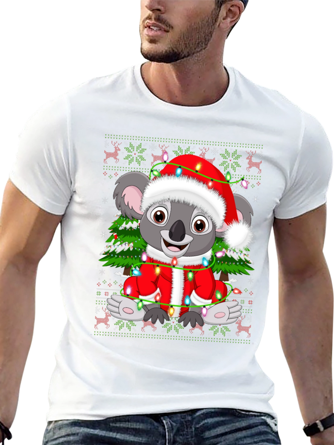 Christmas Koala T-Shirt: Holiday Animal Tee