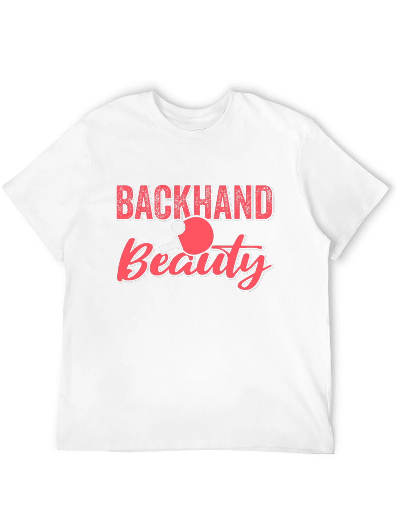 Backhand Beauty Table Tennis Graphic Tee