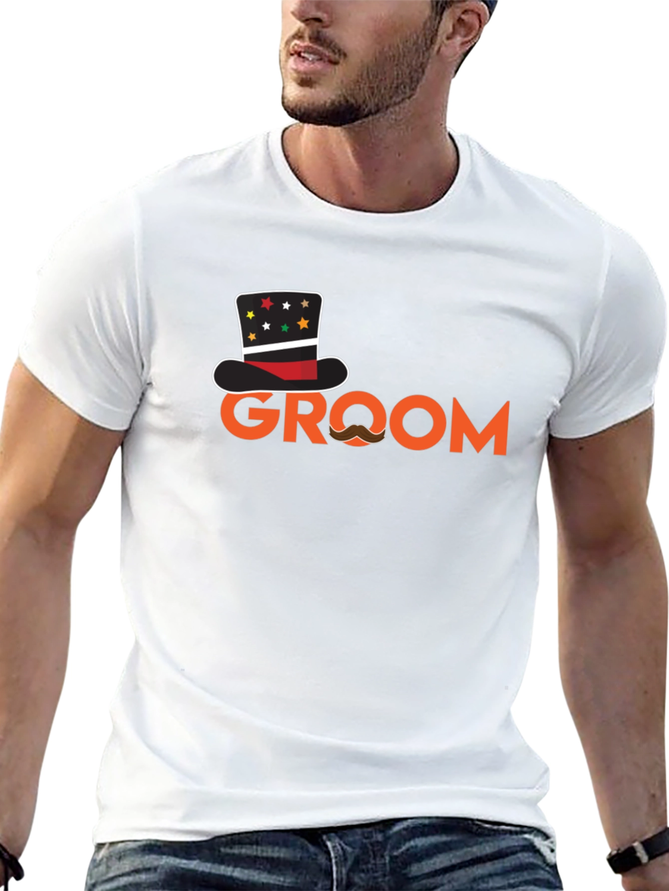 Groom Graphic Tee - Stylish Wedding Apparel