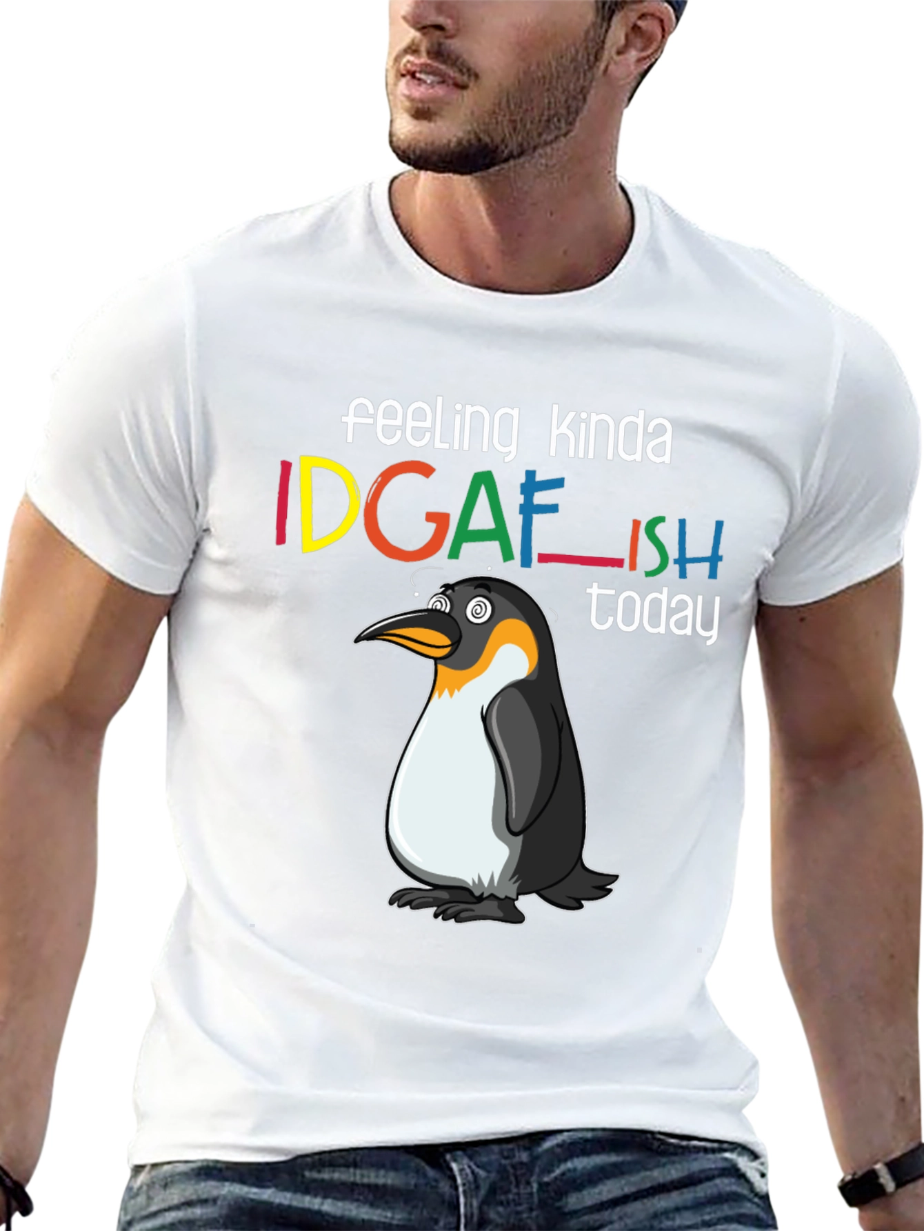 IDGAFish Penguin Graphic Tee